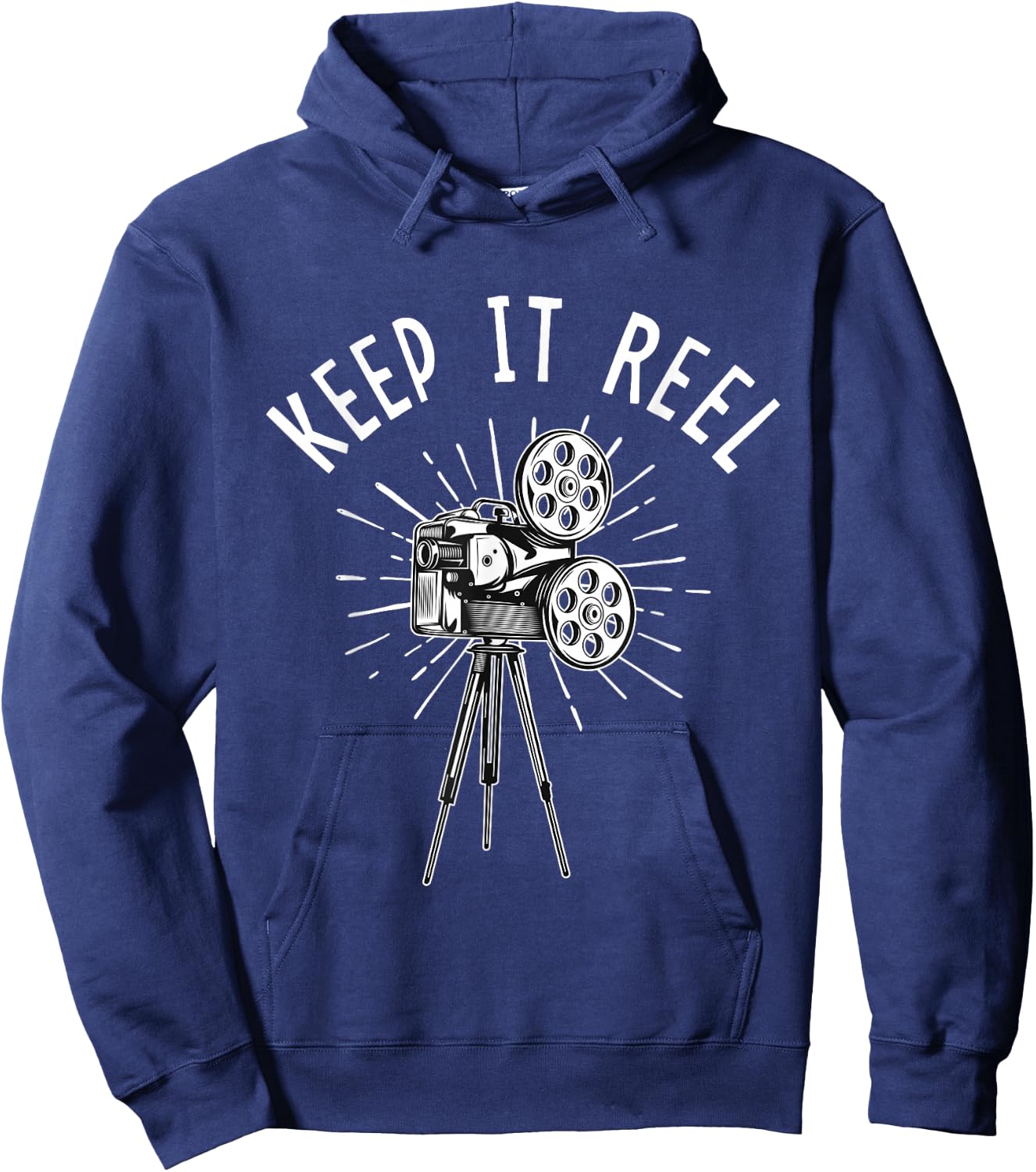 Keep It Reel - Filmmaker Movie Director Filmmaking Cinema Small Hoodie - Hoodie | Navy
