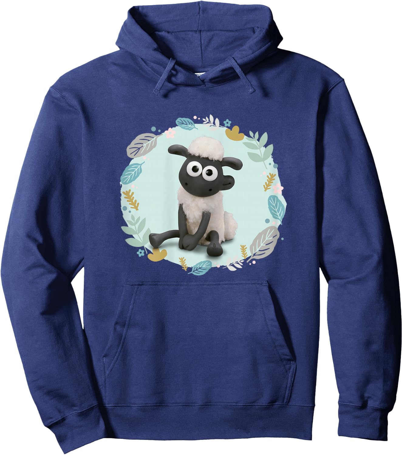 Shaun the Sheep: Baby Shaun in the Leaves Hoodie - Hoodie | Navy