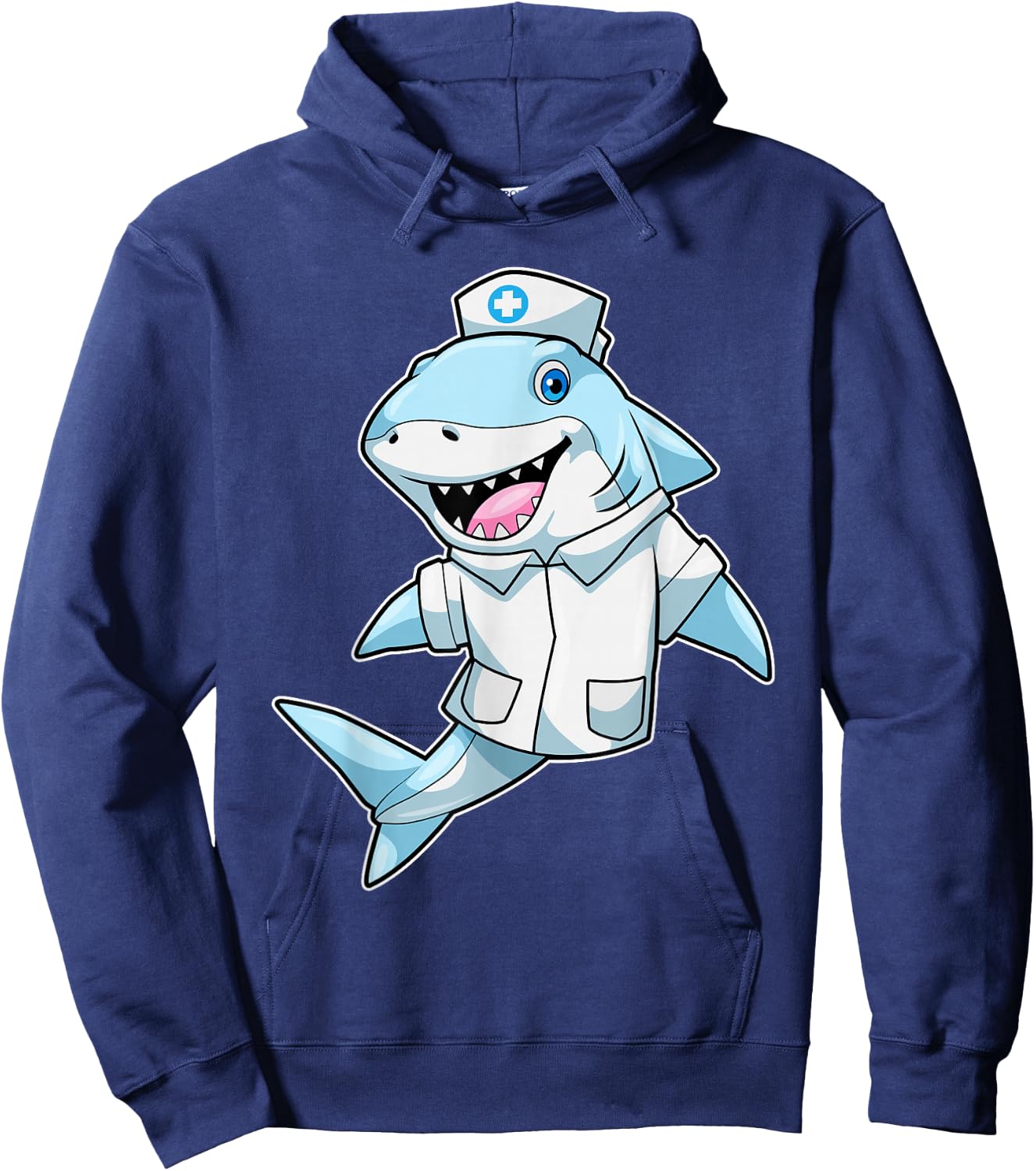 Shark Doctor Lab coat Hoodie - Hoodie | Navy