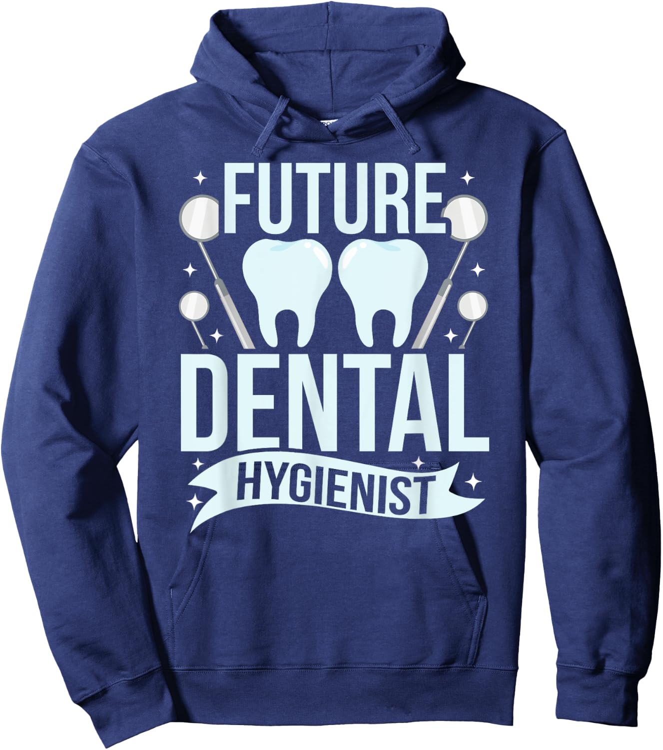 Future Dental Hygienist Hygiene Team Dentist Clinic Hoodie - Hoodie | Navy