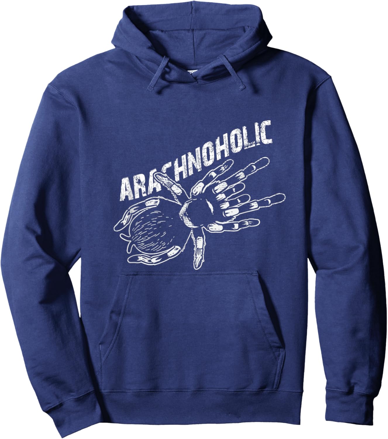 Arachnoholic Tarantula Tarantula Terrarium Arachnophobia Hoodie - Hoodie | Navy