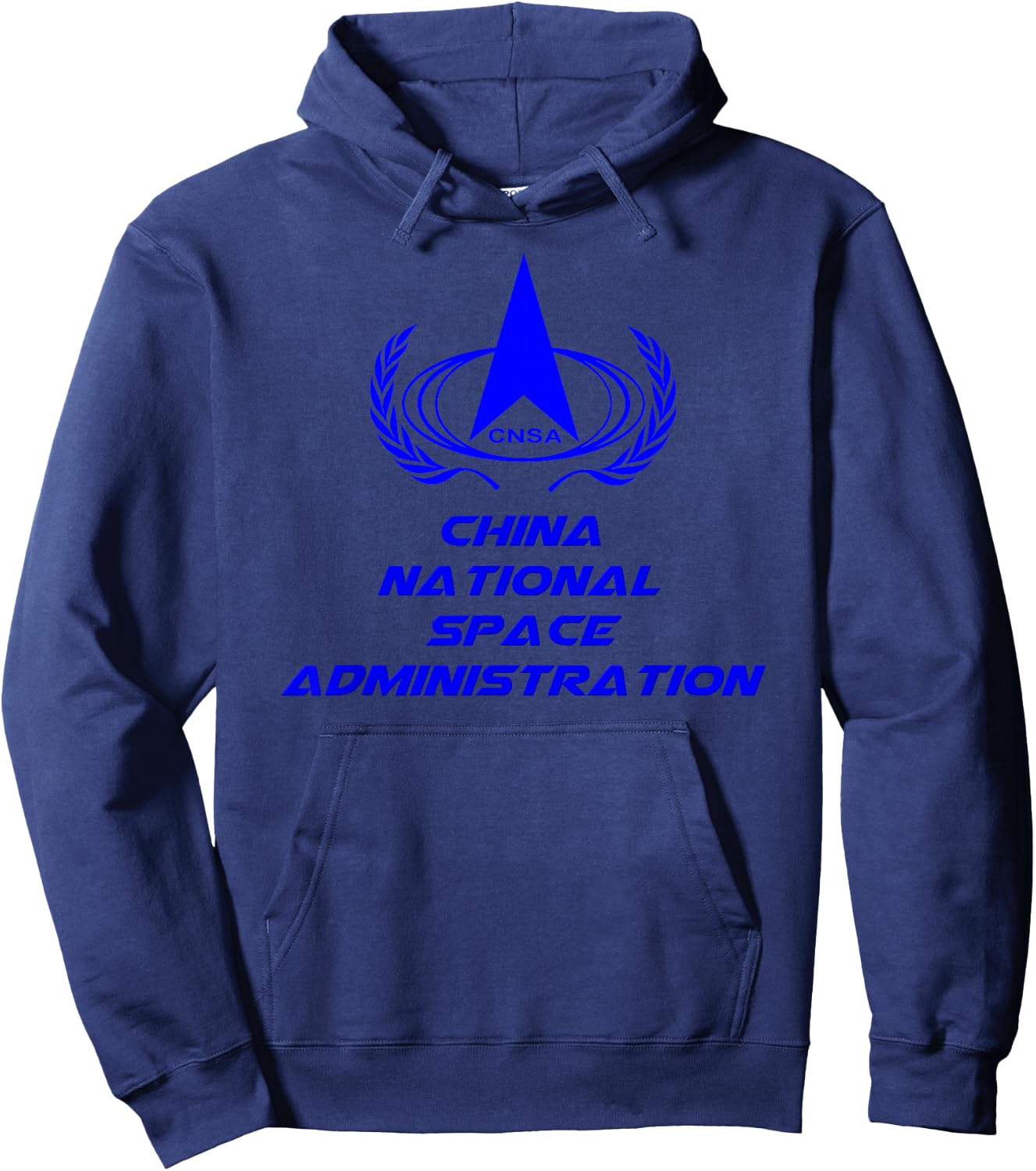 CNSA Chinese space organisation such as NASA, Rocosmos Hoodie - Hoodie | Navy