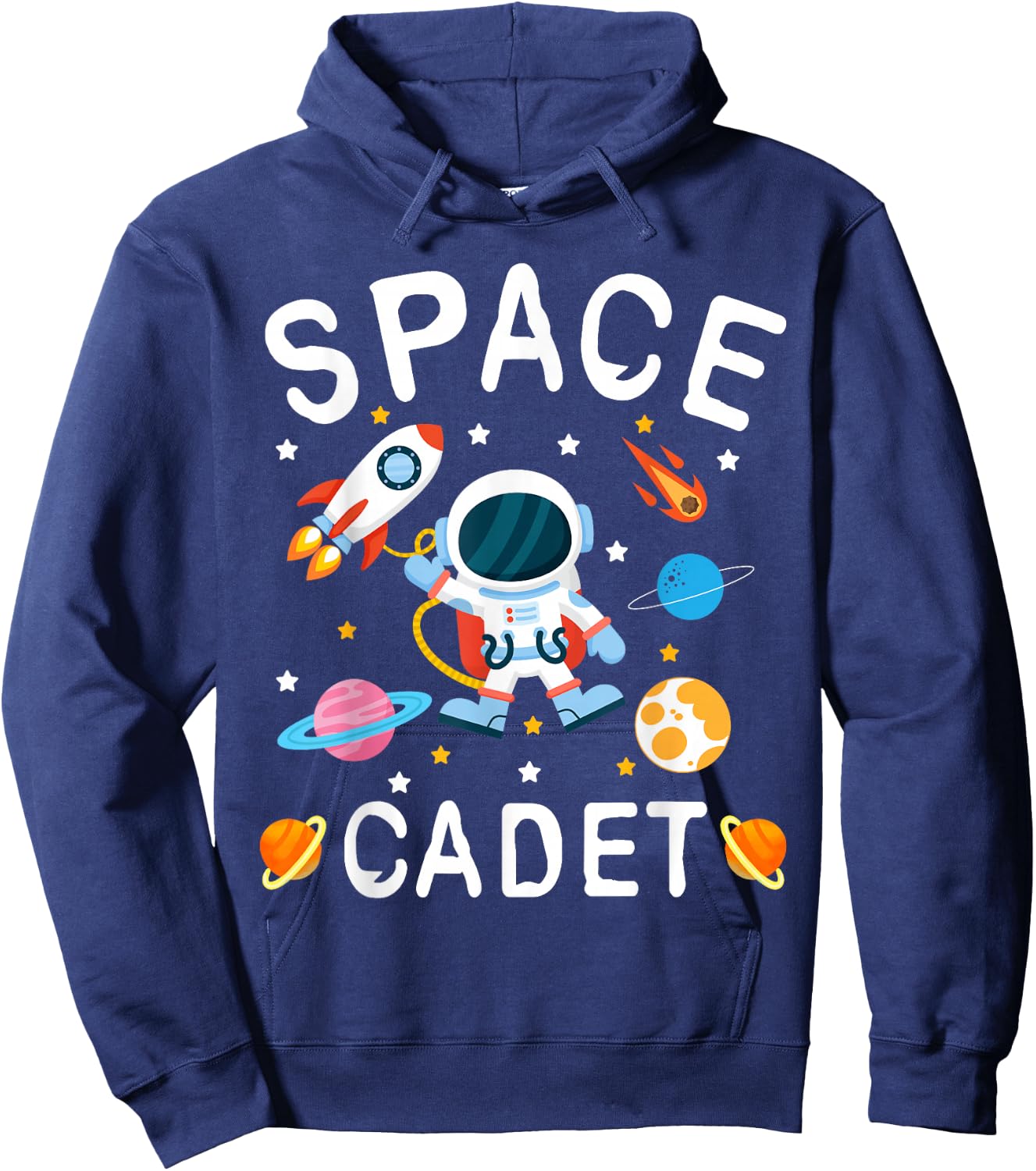 Space Cadet Astronaut Hoodie - Hoodie | Navy