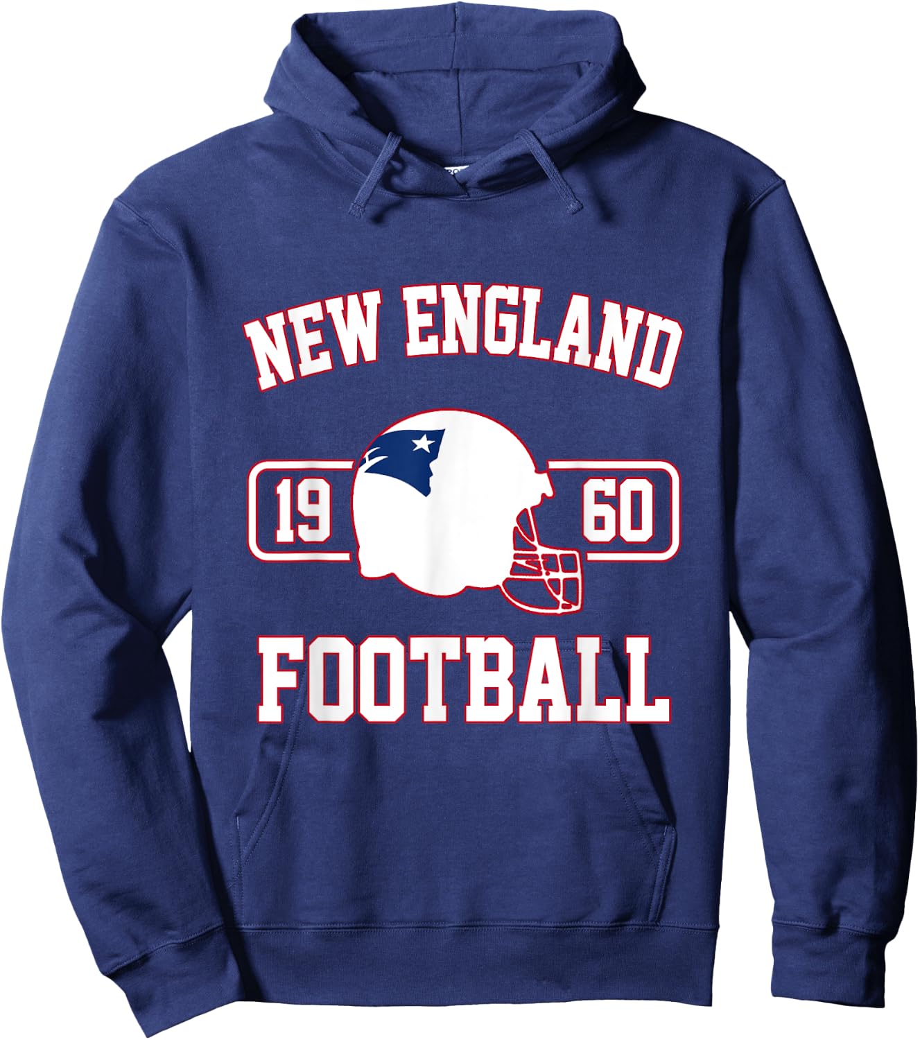 New England Football Team Jersey American Football Fan Men Hoodie - Hoodie | Navy