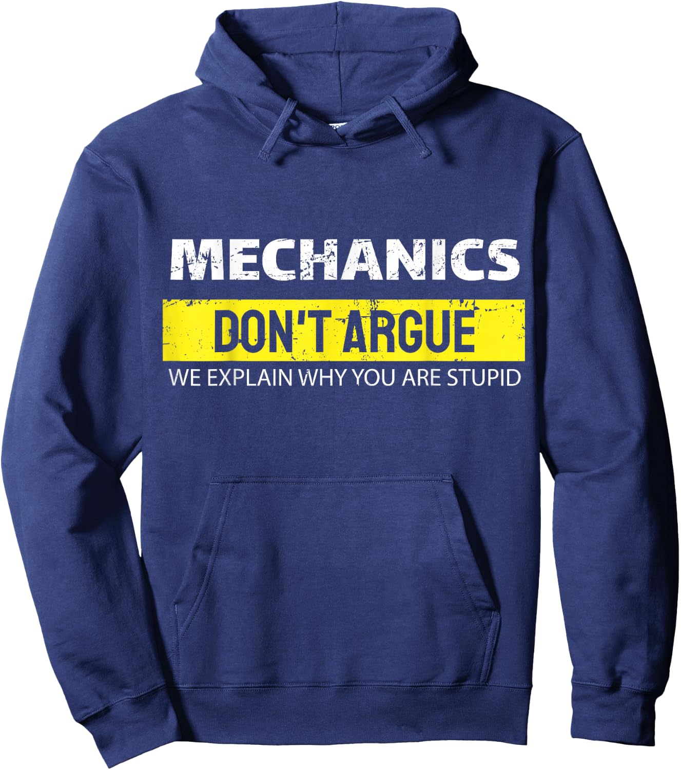 Car Mechanic Car Mechatronics & Car Tuning Workshop Hoodie - Hoodie | Navy