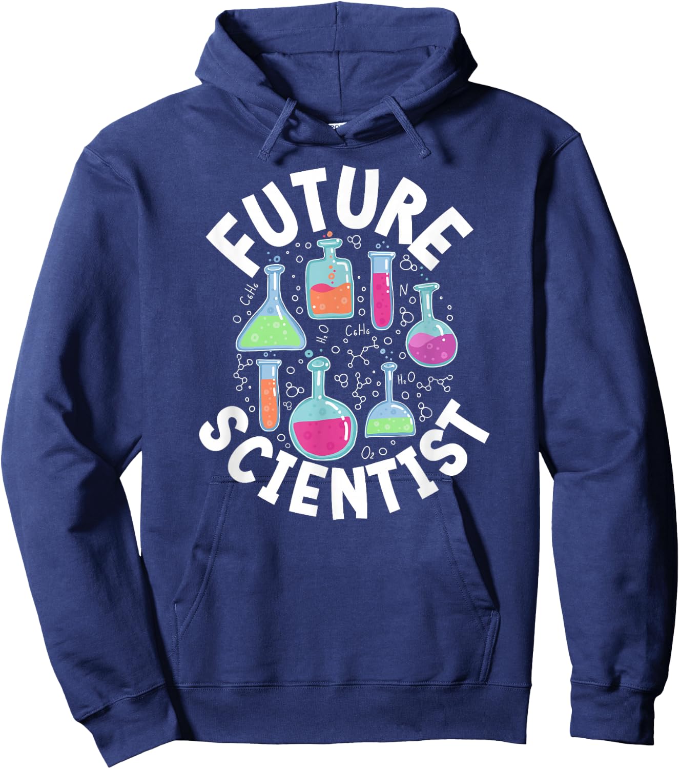 Future Scientist Science Kids Scientist Boy Hoodie - Hoodie | Navy