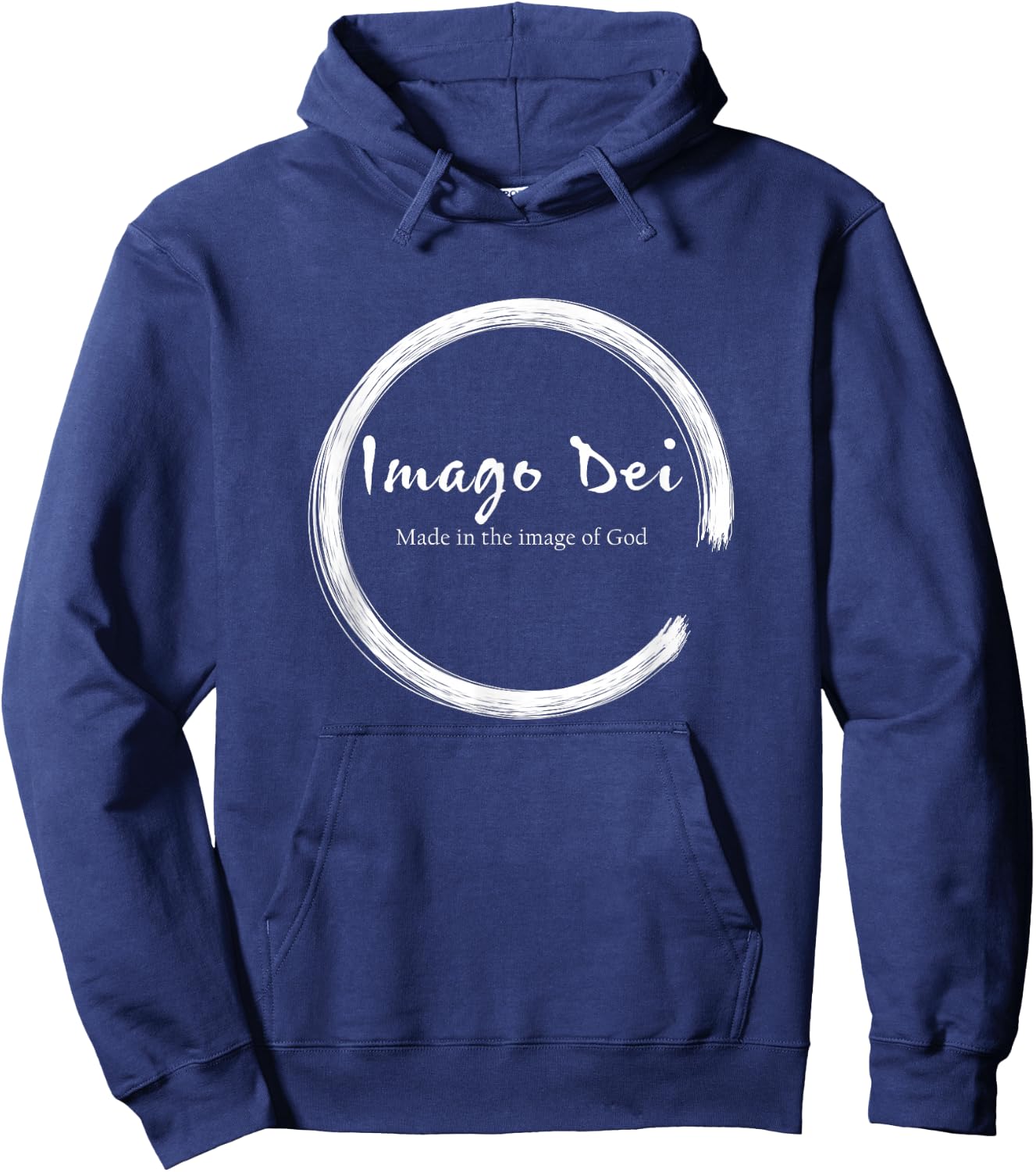 Imago Dei Made in the Image of God Latin Hoodie - Hoodie | Navy