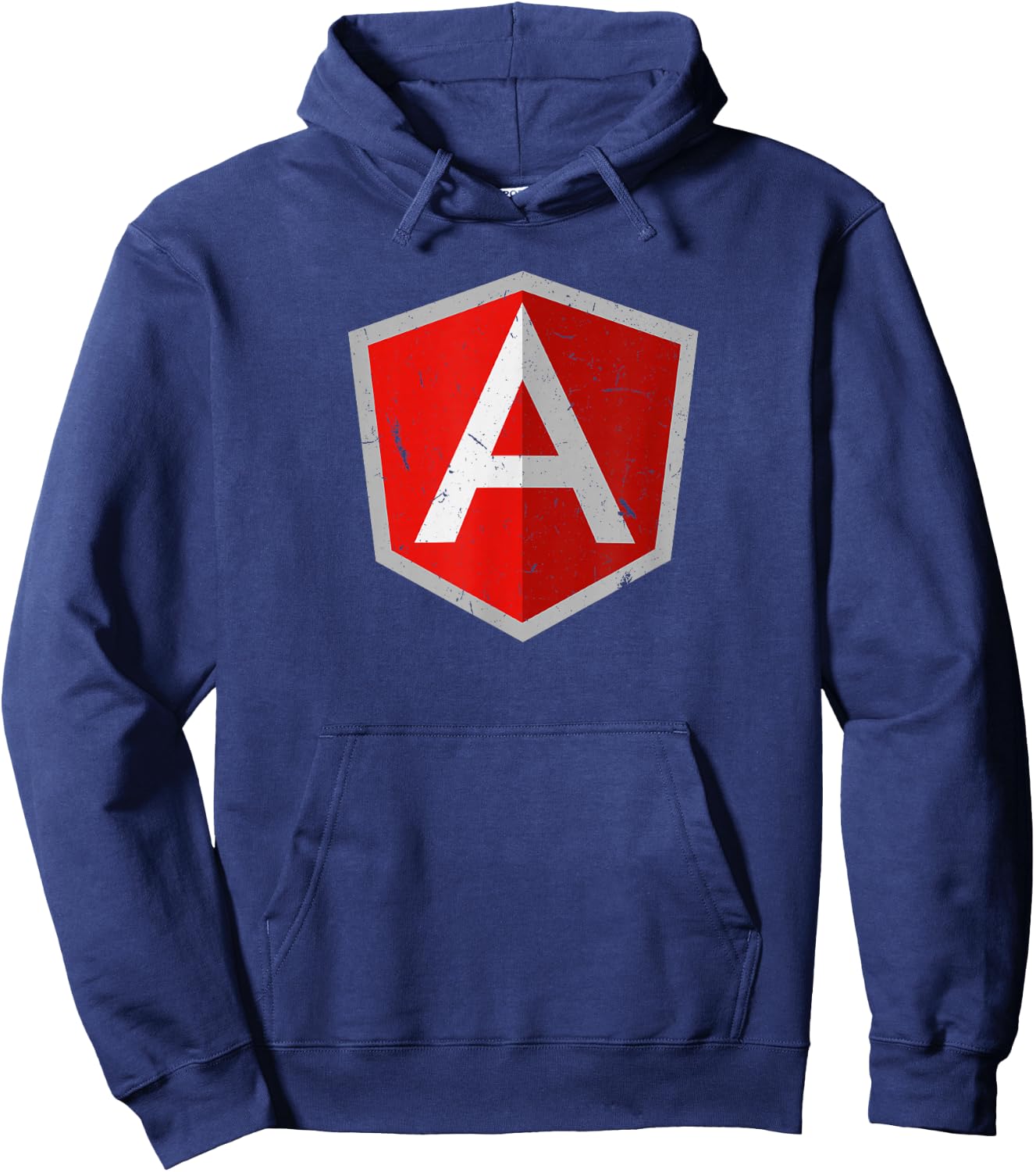 Vintage Javascript Frontend Reactjs Angularjs Vuejs Hoodie - Hoodie | Navy