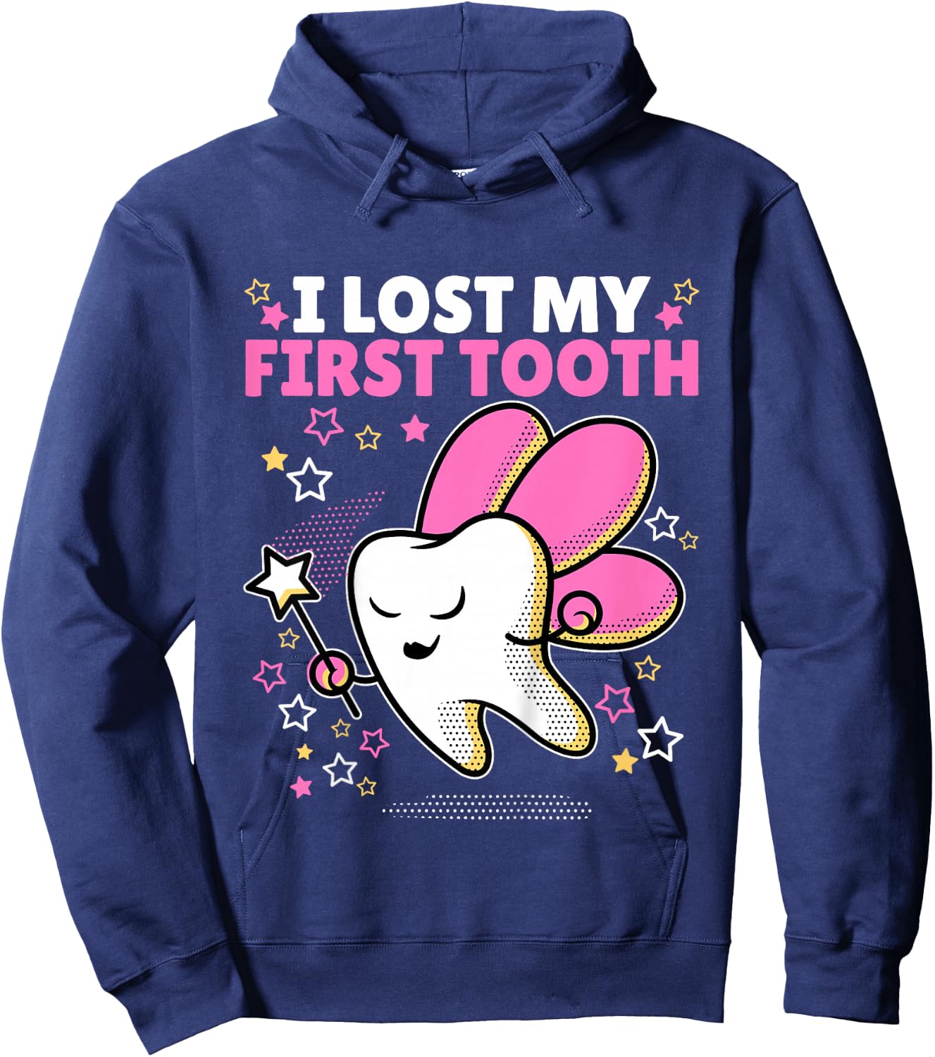 I Lost My First Tooth Hoodie - Hoodie | Navy
