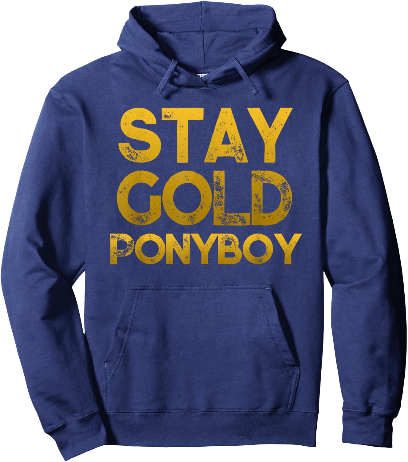 Stay Gold Ponyboy Hoodie - Hoodie | Navy
