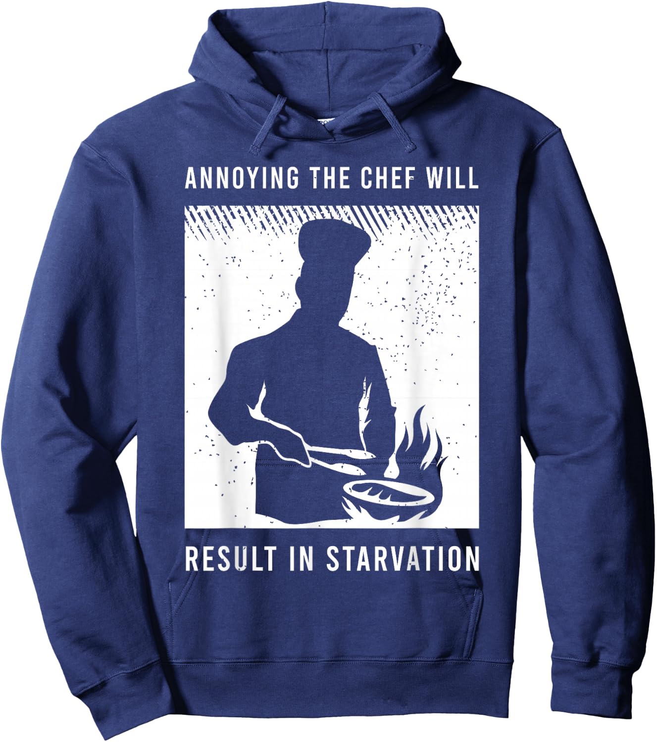 Funny Chef Saying for a Chef Hoodie - Hoodie | Navy