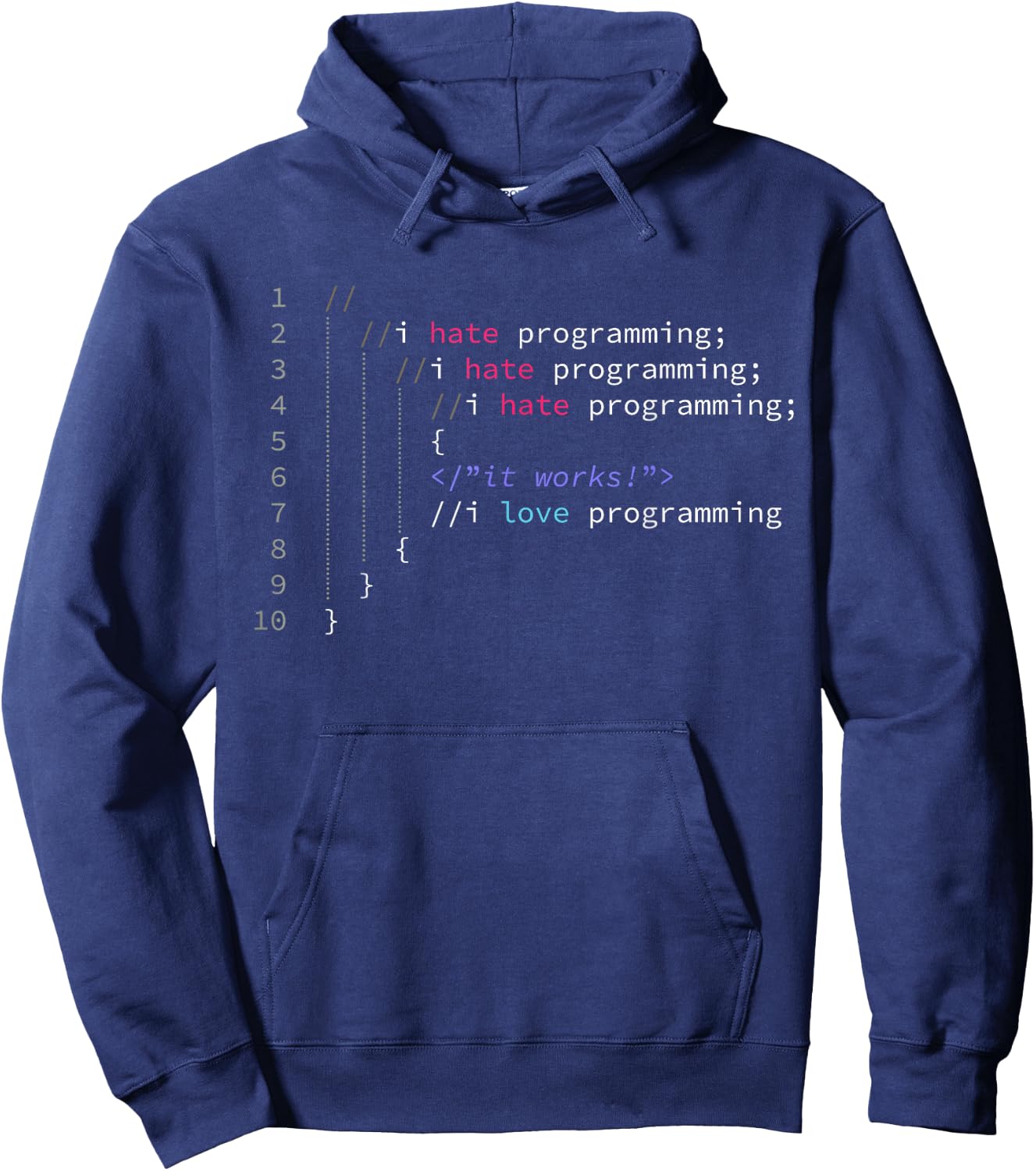 I'm A Scientist Computer Science It Engineer Programming Hoodie - Hoodie | Navy