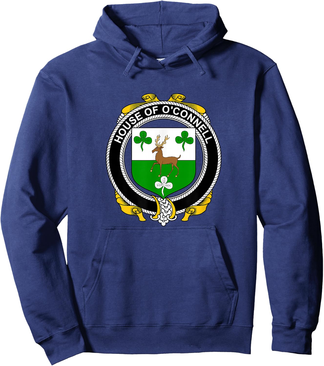 O'Connell Coat of Arms - Family Crest Hoodie - Hoodie | Navy