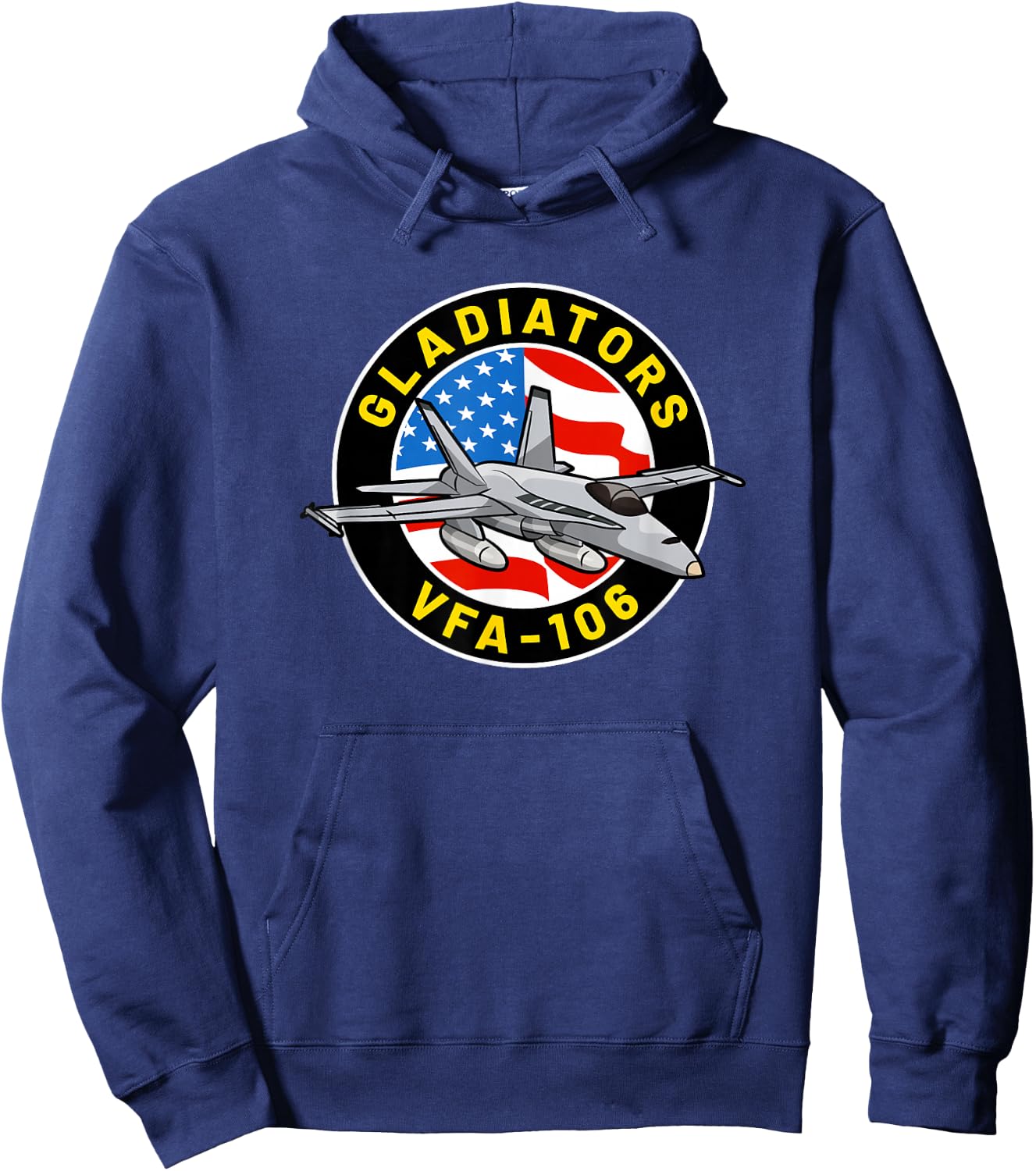 VFA-106 Squadron F-18 Super Hornet Hoodie - Hoodie | Navy