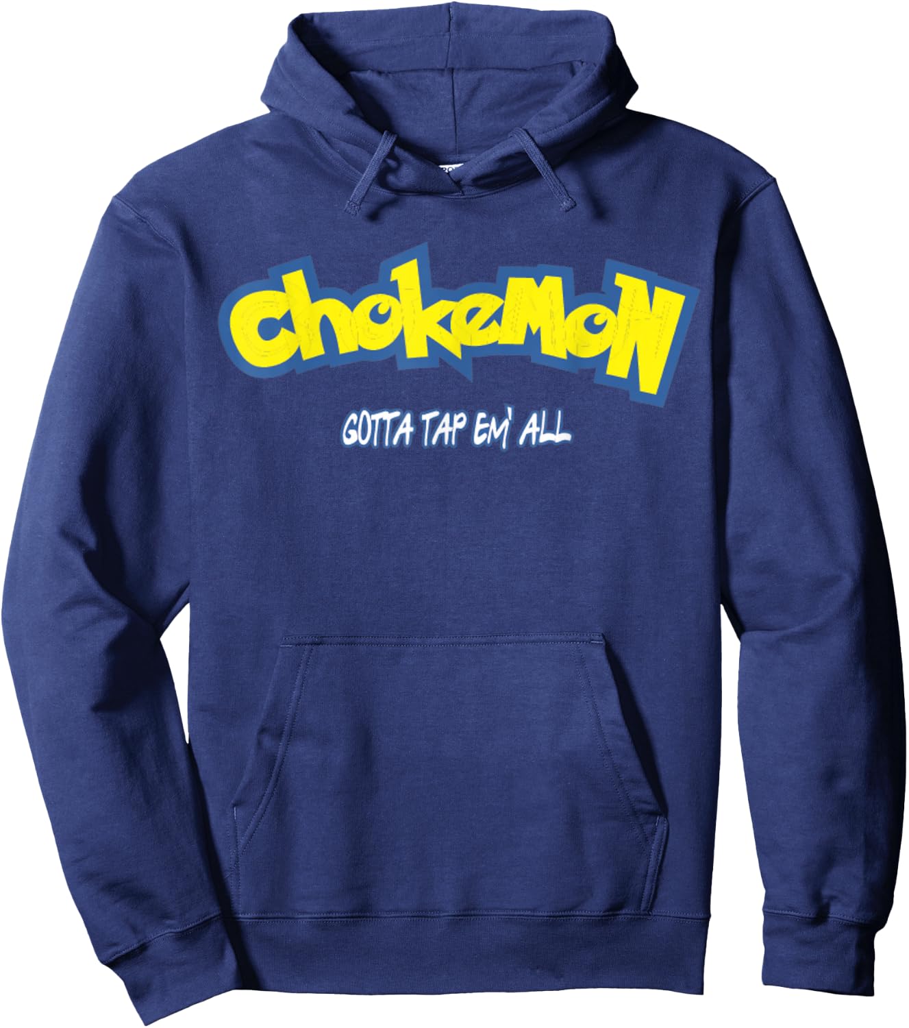 Funny Cute Chokemon Jiu Jitsu Hoodie - Hoodie | Navy