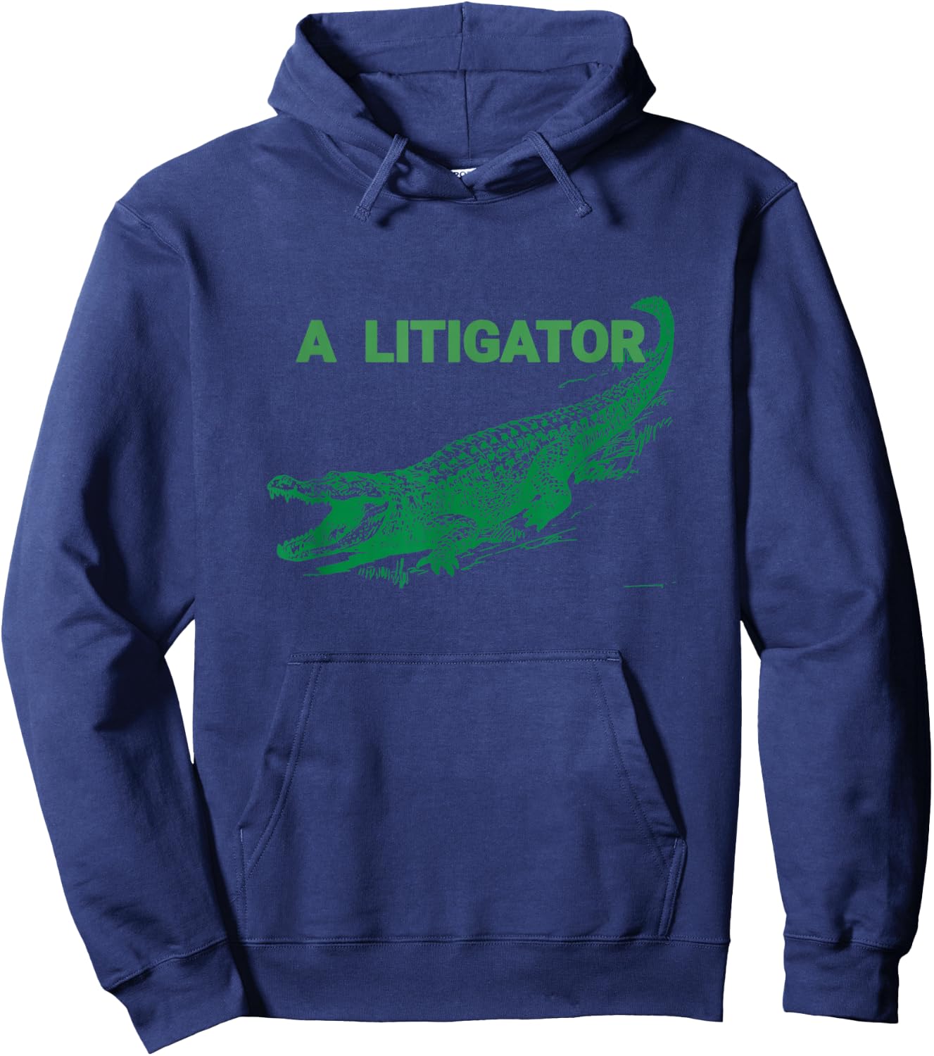 Funny Courtroom A Litigator Lawyer Litigator Hoodie - Hoodie | Navy