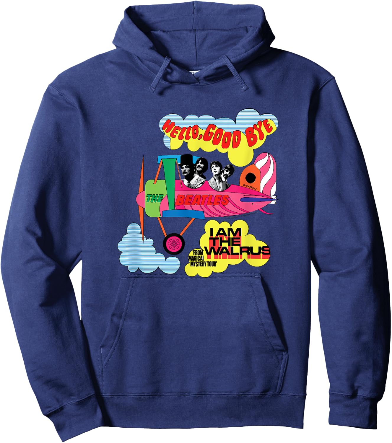 The Beatles - Hello Goodbye The Walrus Hoodie - Hoodie | Navy