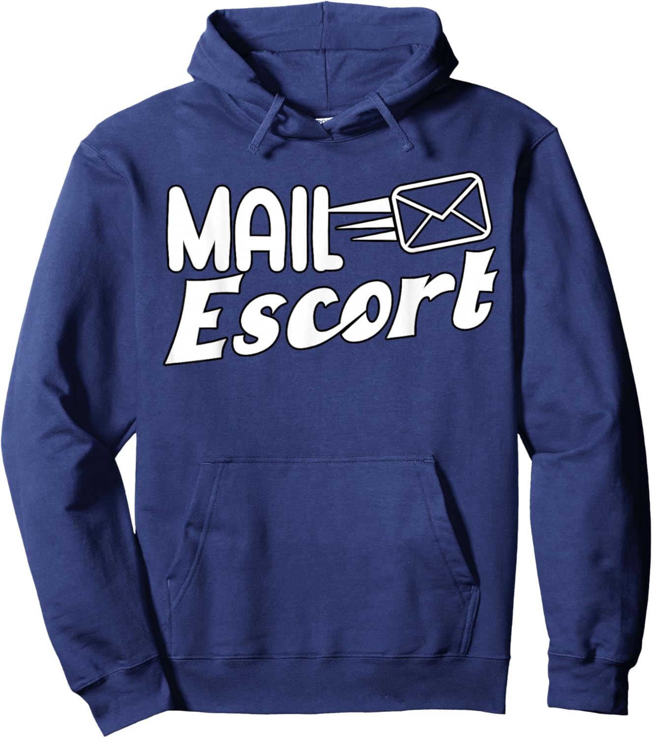 Mail escort Postman Gift Mail Carrier Workers Hoodie - Hoodie | Navy