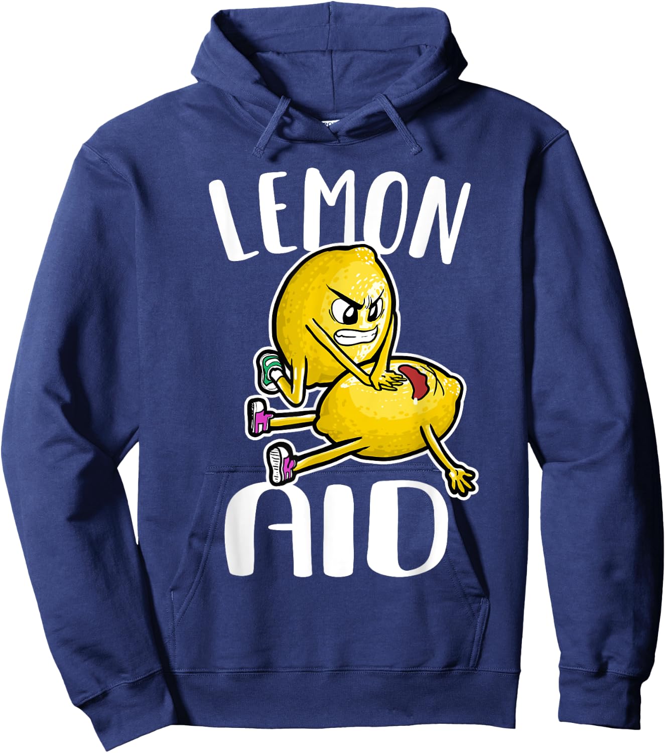 Lemon Aid Lemon First Aid Lemons Hoodie - Hoodie | Navy