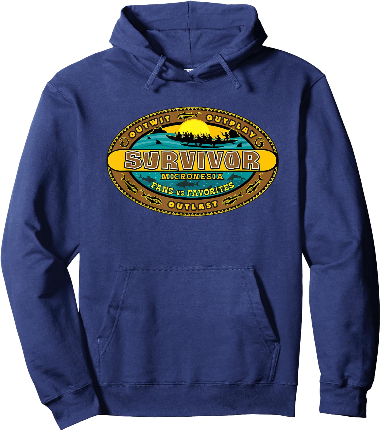 Survivor Micronesia Hoodie - Hoodie | Navy