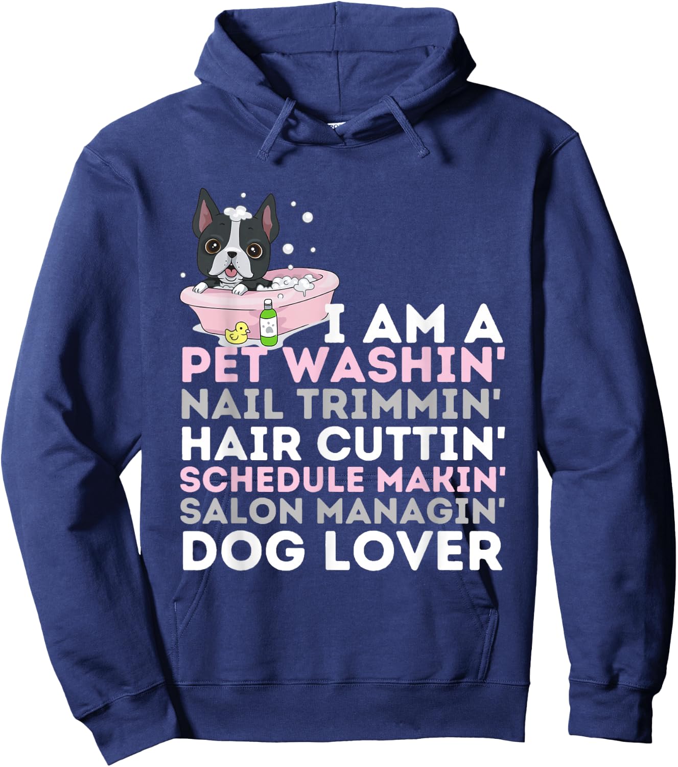 Dog Salon Owner - Dog Groomer & Dog Grooming Hoodie - Hoodie | Navy