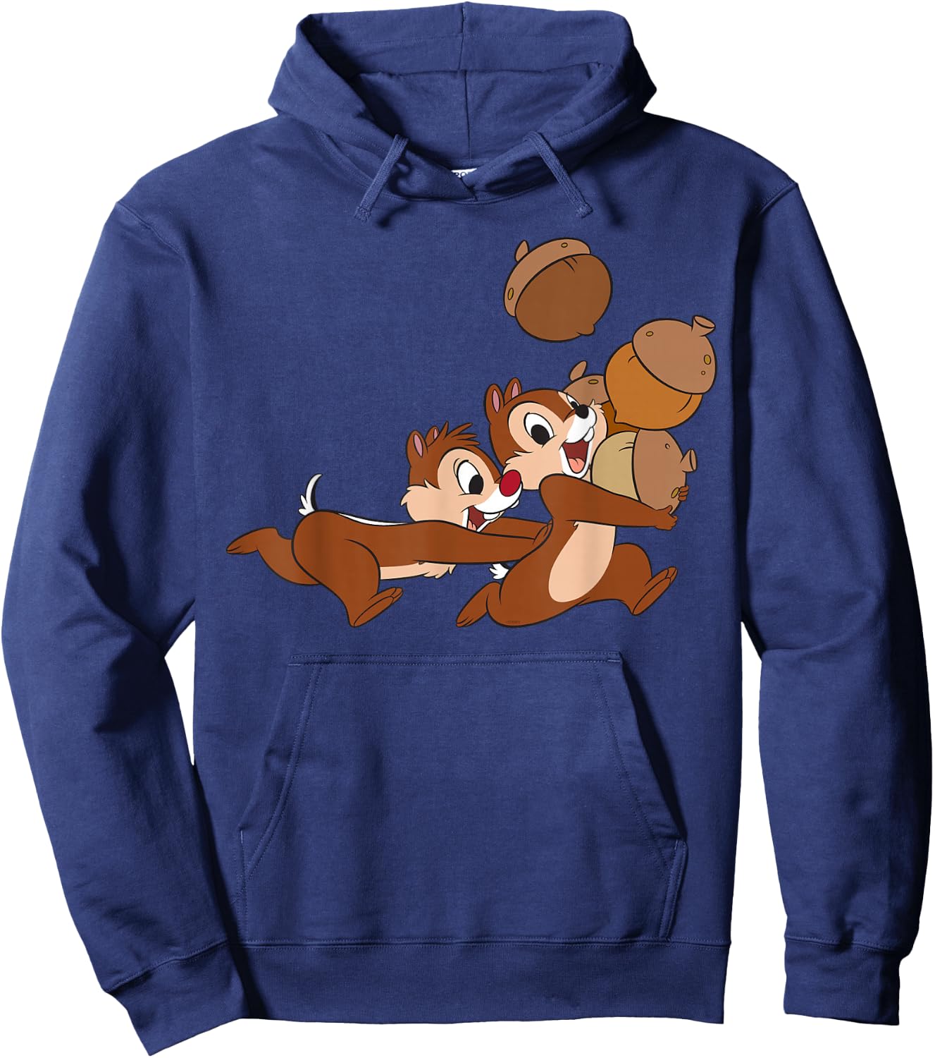 Disney Chip ‘n Dale Chipmunks Acorn Run Small Hoodie - Hoodie | Navy