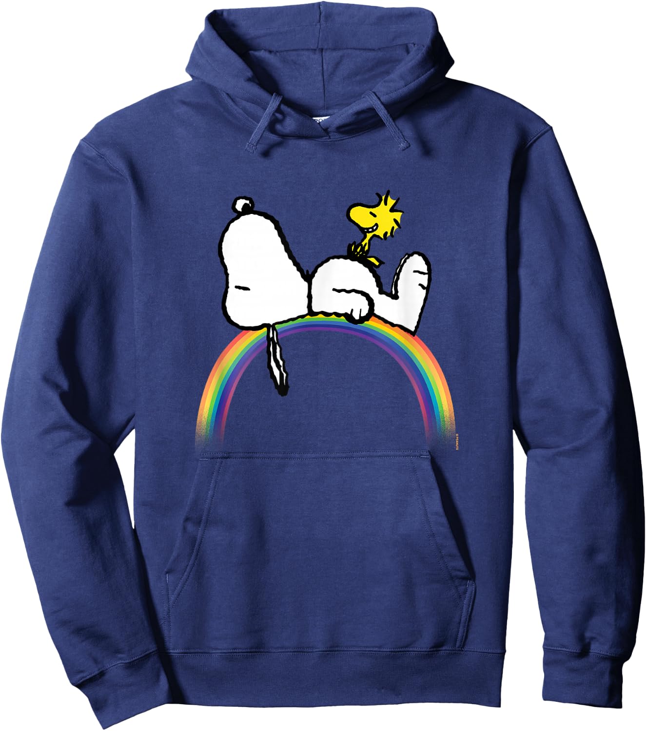 Peanuts - Snoopy Rainbow Hoodie - Hoodie | Navy