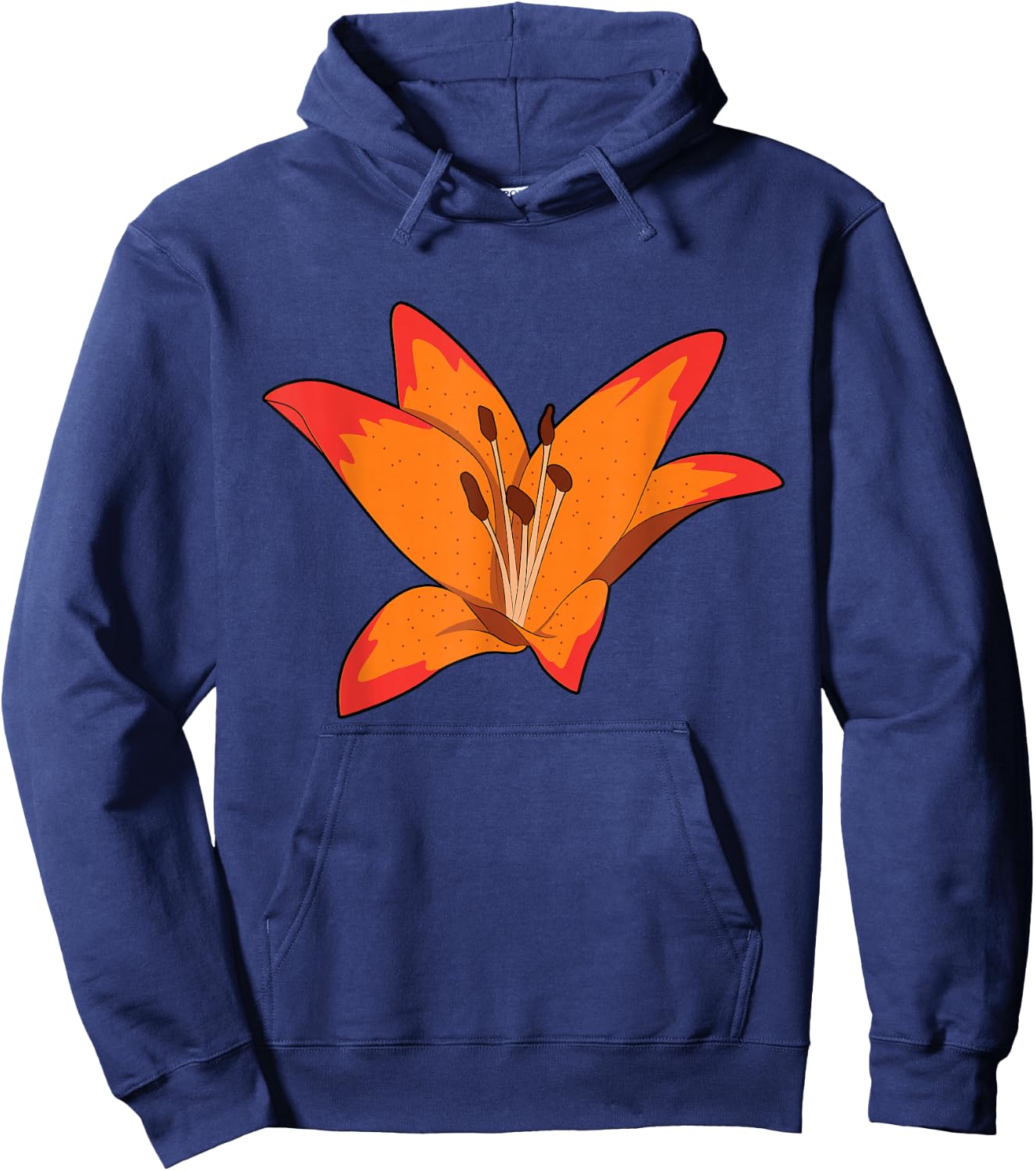 Tiger Lily Hoodie - Hoodie | Navy