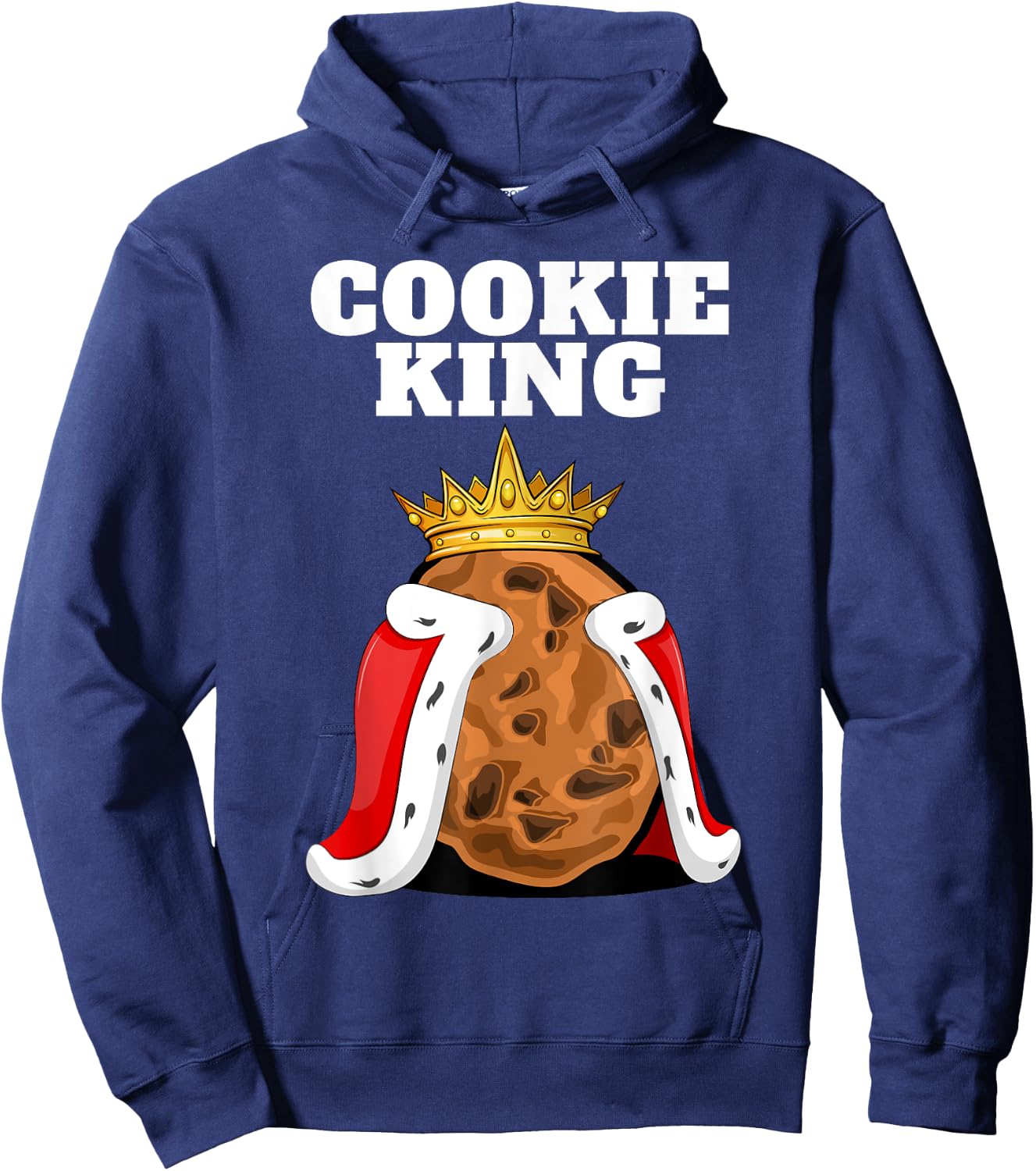 Cookie King | Cookie Lover Shirt | Biscuits Cute Cookie Hoodie - Hoodie | Navy