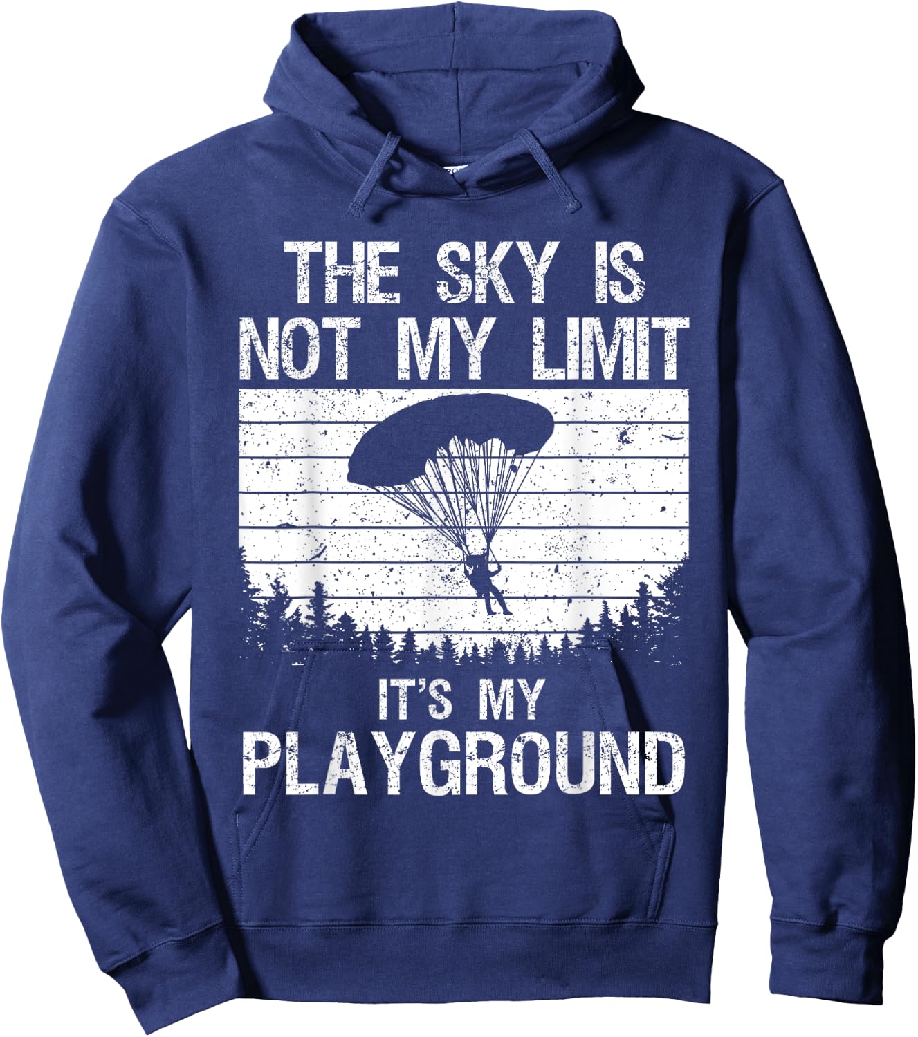 Funny Skydiving Art Women Skydive Lover Skydiver Hoodie - Hoodie | Navy