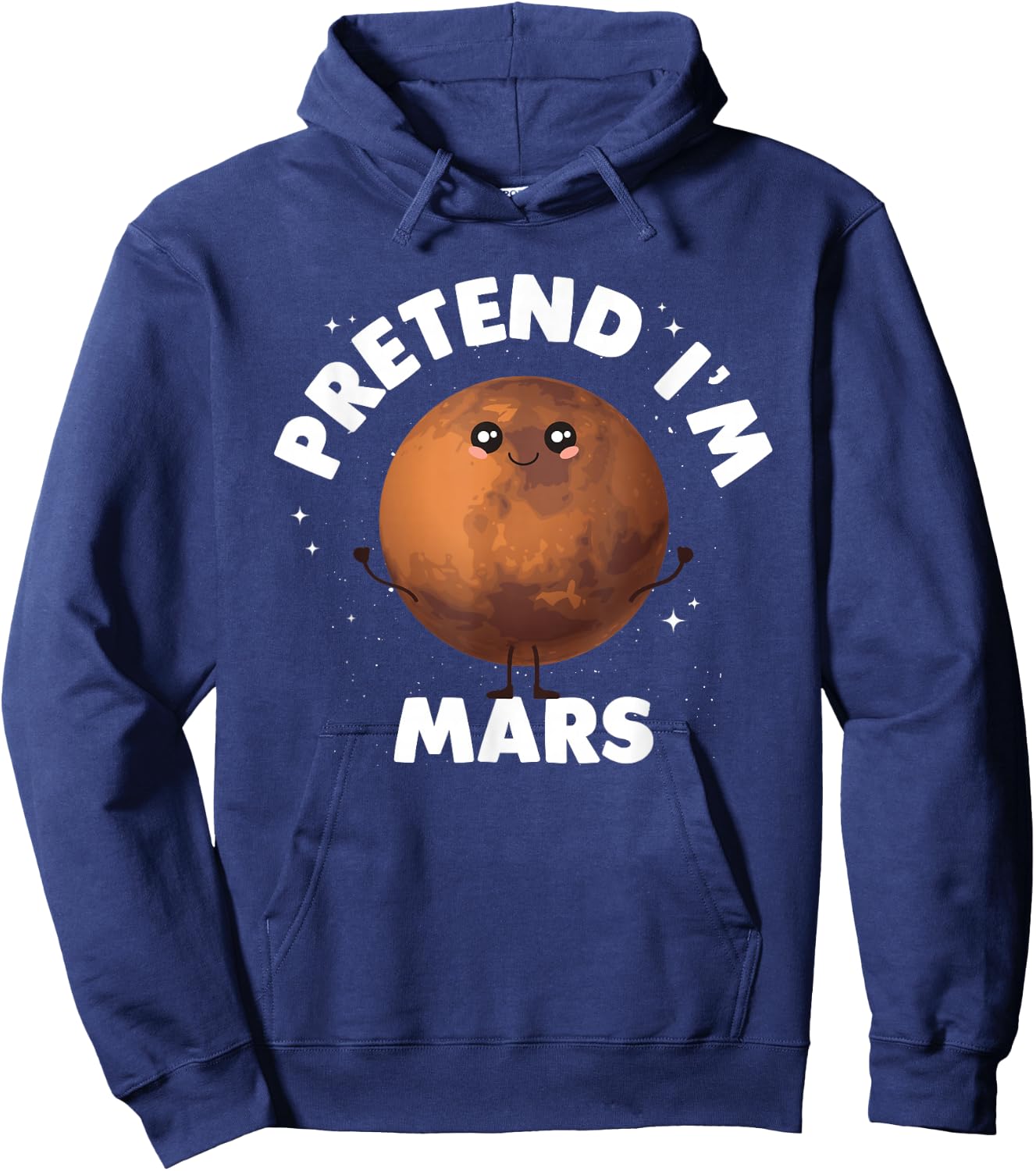 Pretend Im Mars Hoodie - Hoodie | Navy