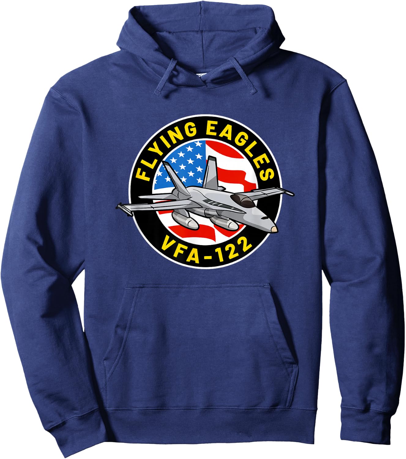 VFA-122 Squadron F-18 Super Hornet Hoodie - Hoodie | Navy