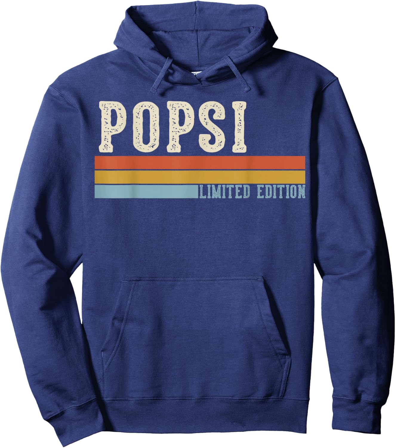 Popsi Vintage Grandpa Retro Fathers Day Hoodie - Hoodie | Navy