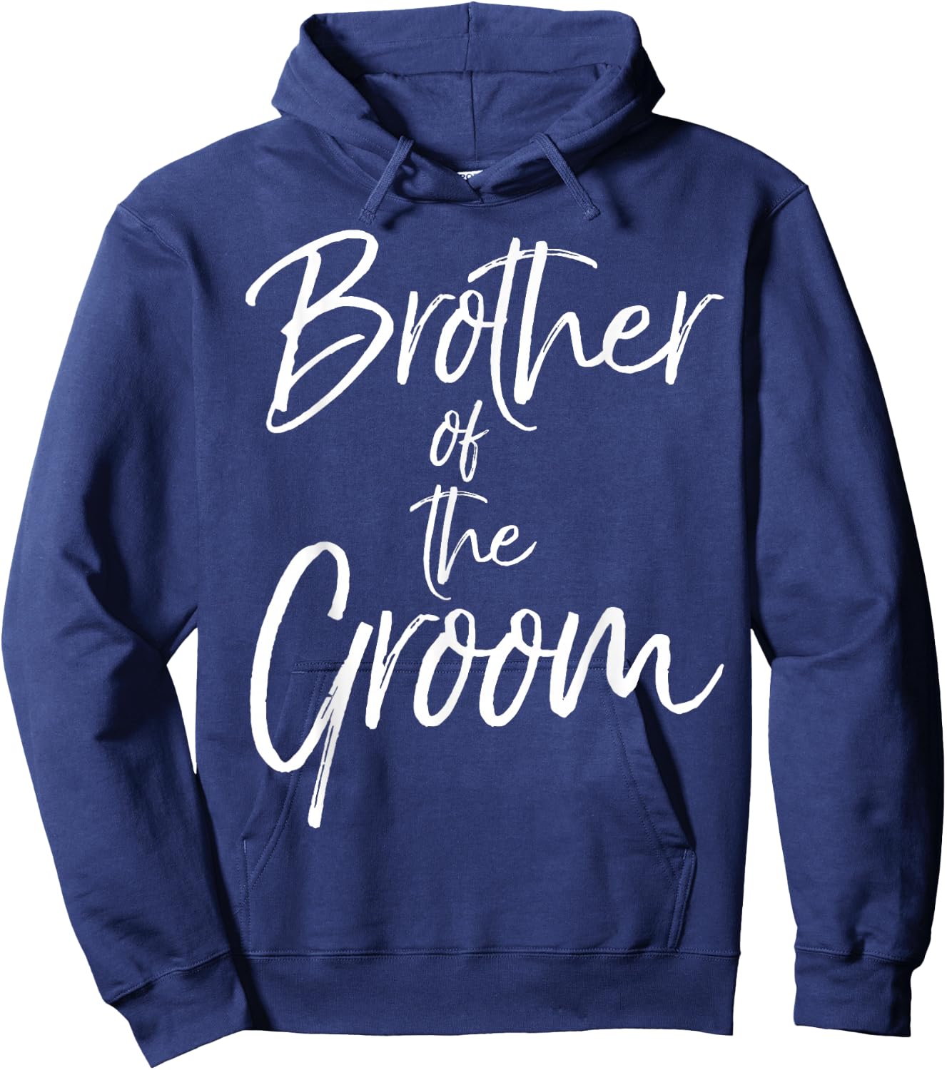 Matching Bridal Party Gifts for Family Brother of the Groom Hoodie - Hoodie | Navy