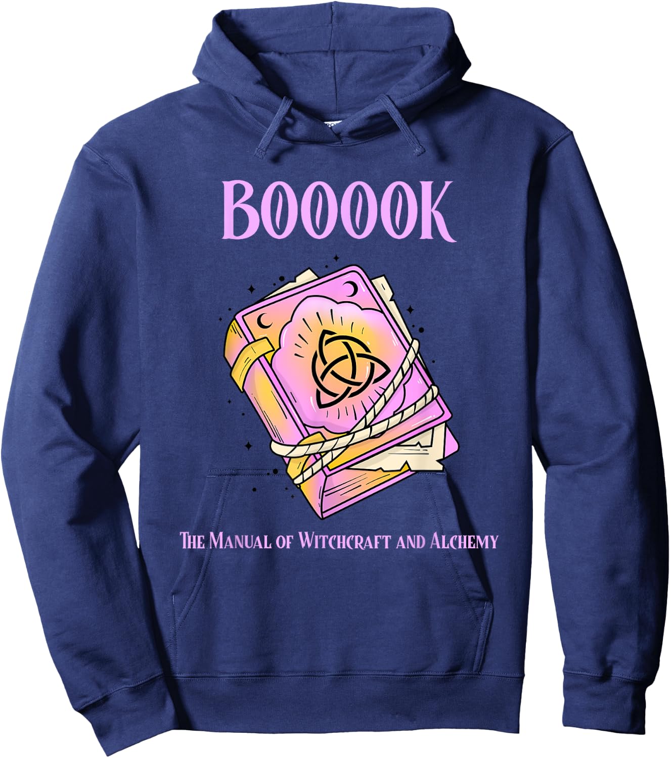 Witch Spell Book It’s Just A Bunch Of Hocus Pocus Hoodie - Hoodie | Navy