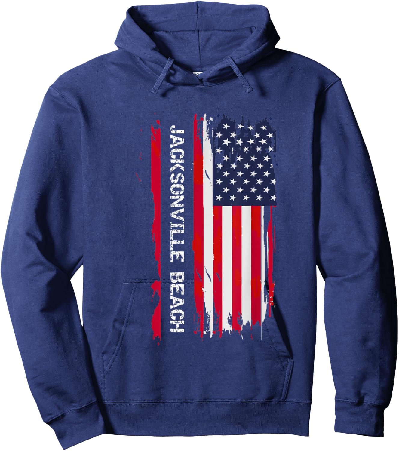 Jacksonville Beach City Women Kids Hoodie - Hoodie | Navy