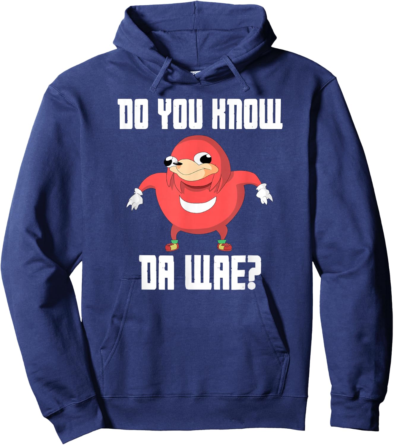 Funny Do You Know Da Wae Way Now Uganda Hoodie - Hoodie | Navy