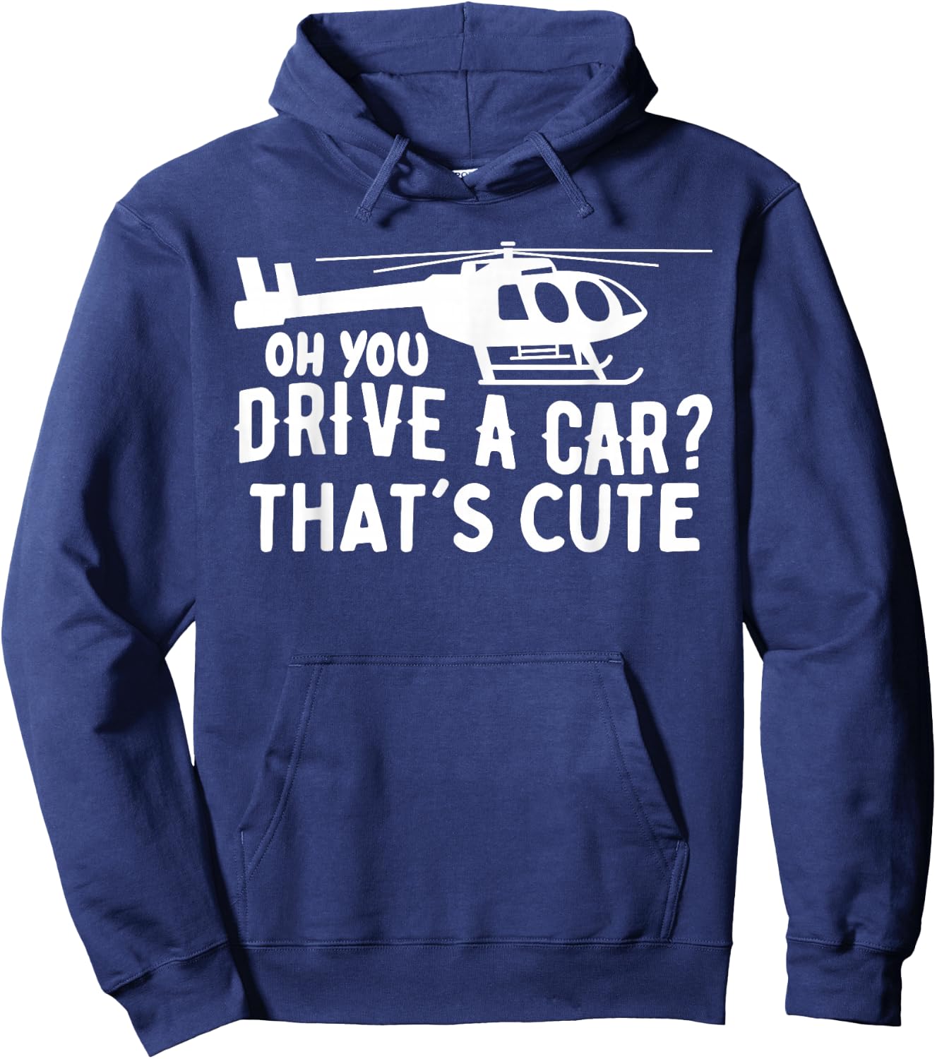 Funny Rotocraft Aviation Helicopter Pilot Hoodie - Hoodie | Navy