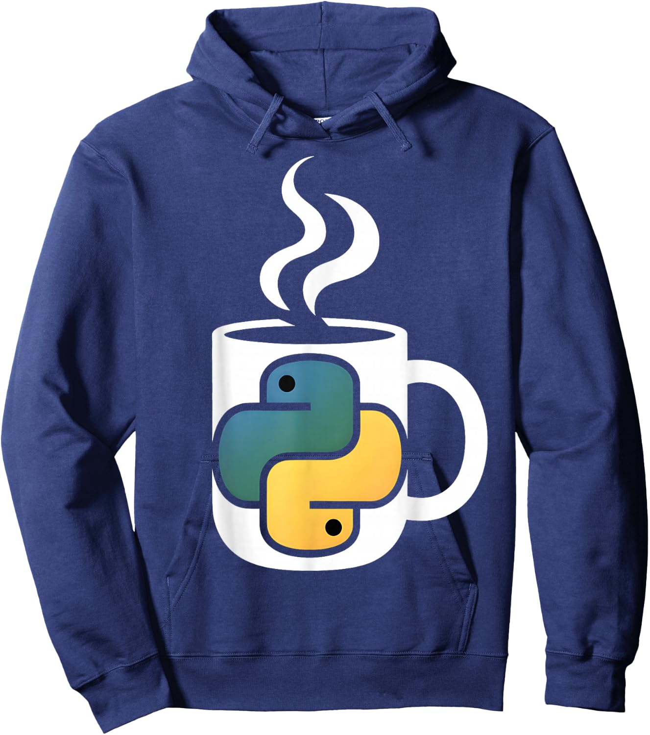 T-Shirt Hoodie - Hoodie | Navy