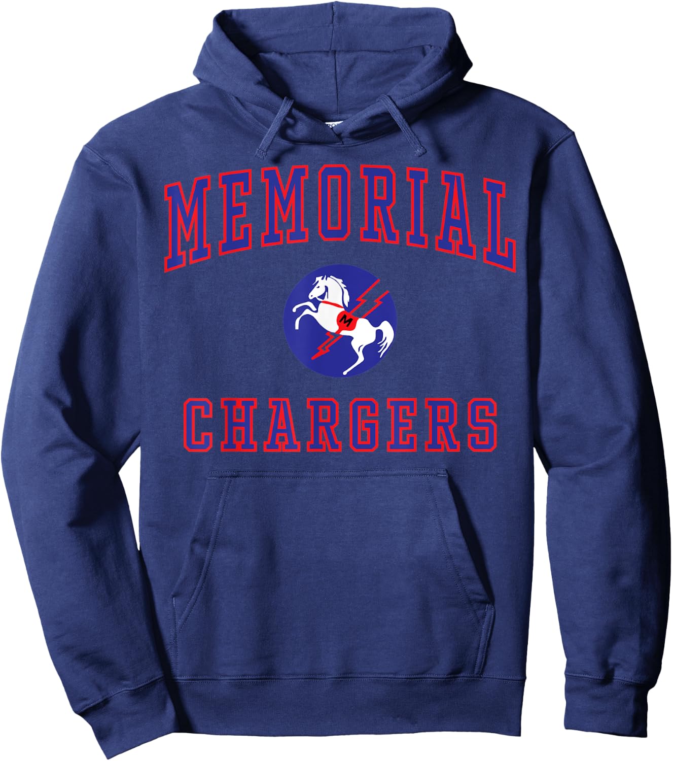 Memorial High School Chargers C1 Hoodie - Hoodie | Navy