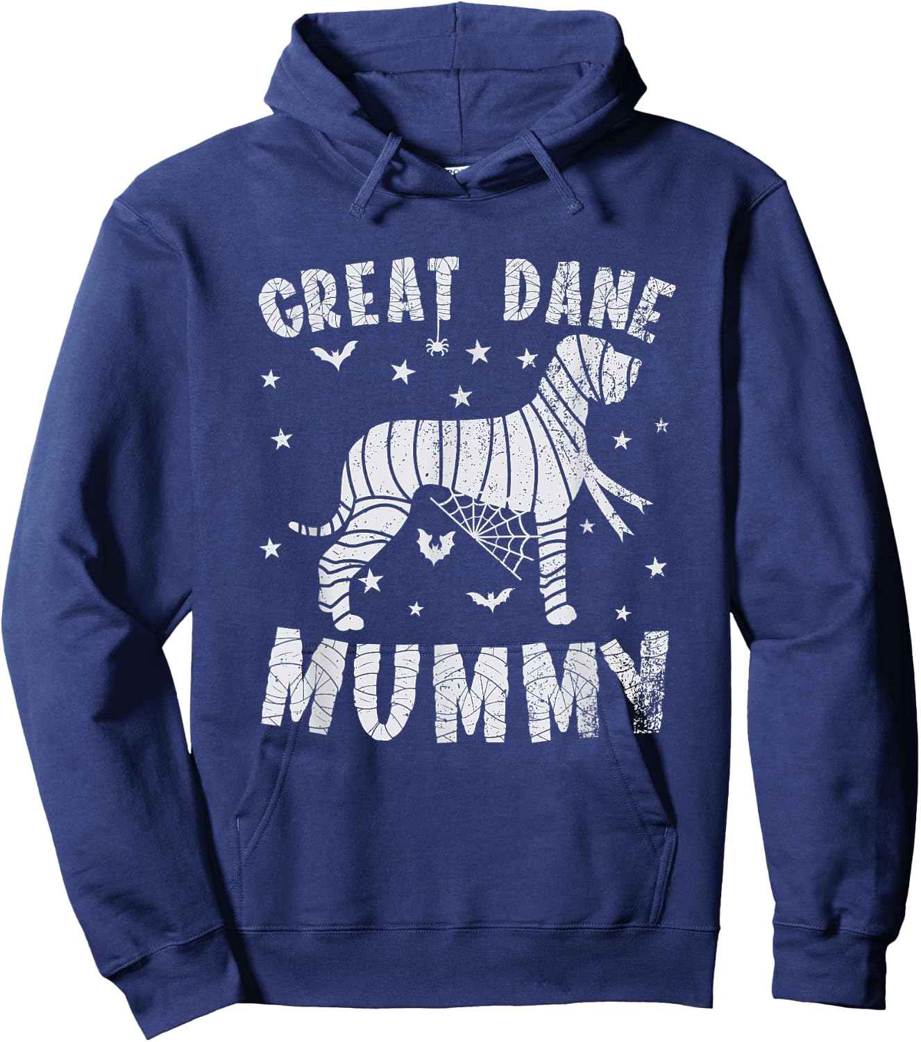 Great Dane Mama - Halloween Hoodie - Hoodie | Navy