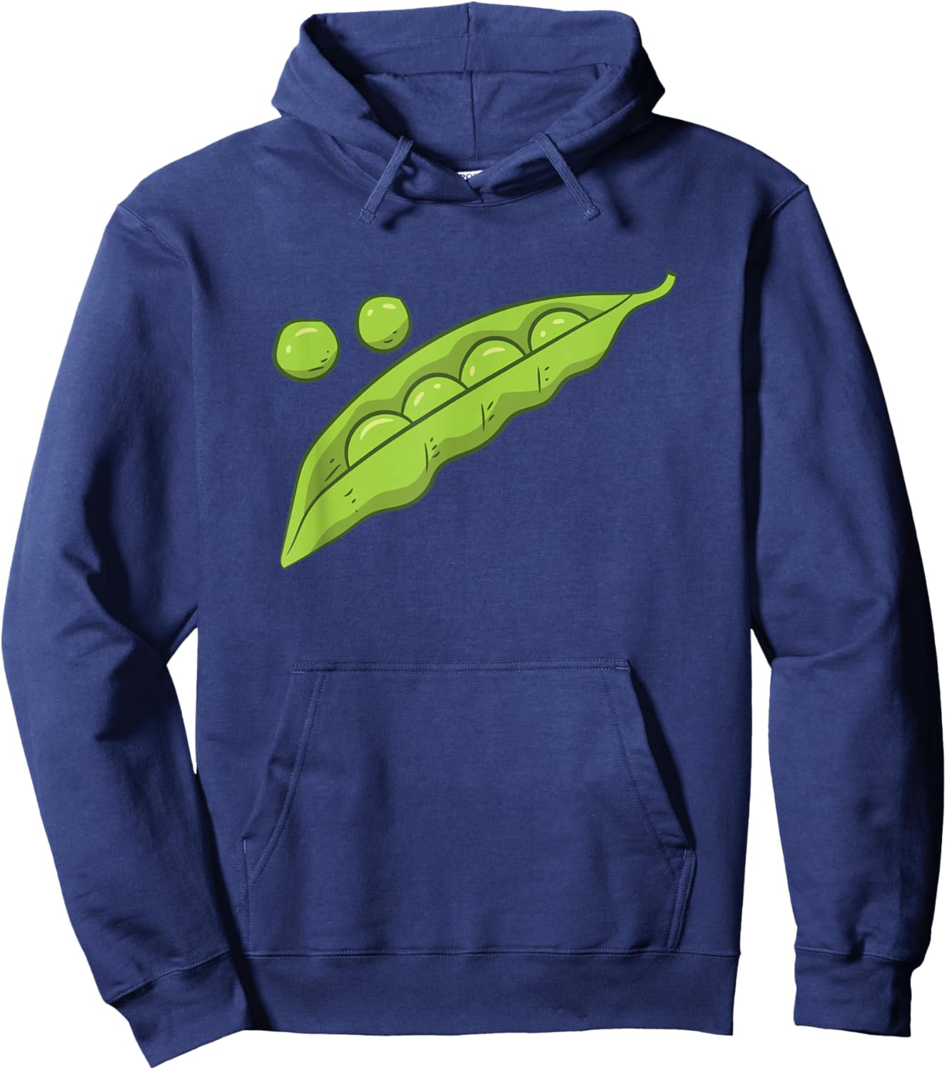 Funny Peas Vegetable Gift Peas Hoodie - Hoodie | Navy