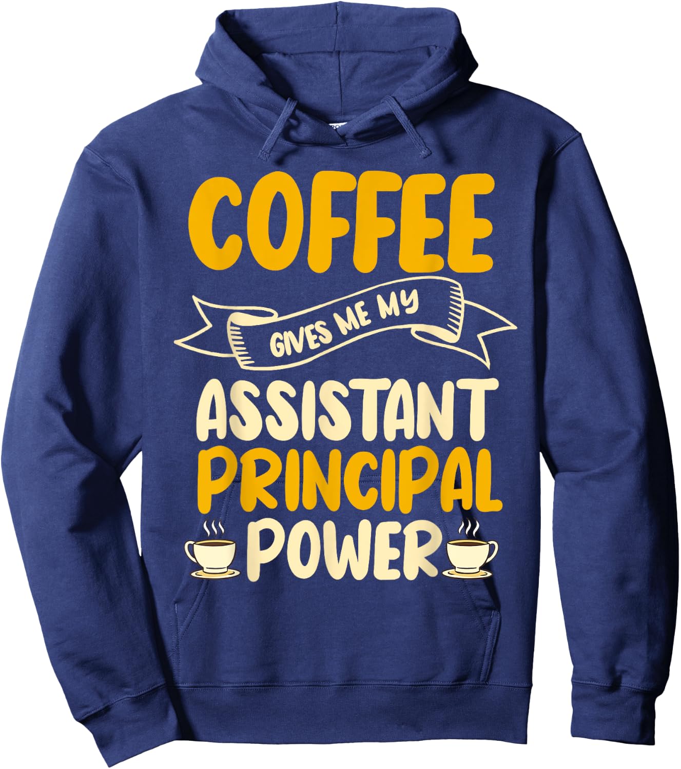 Assistant Principal School Head Teacher Headmistress Women Kids Hoodie - Hoodie | Navy
