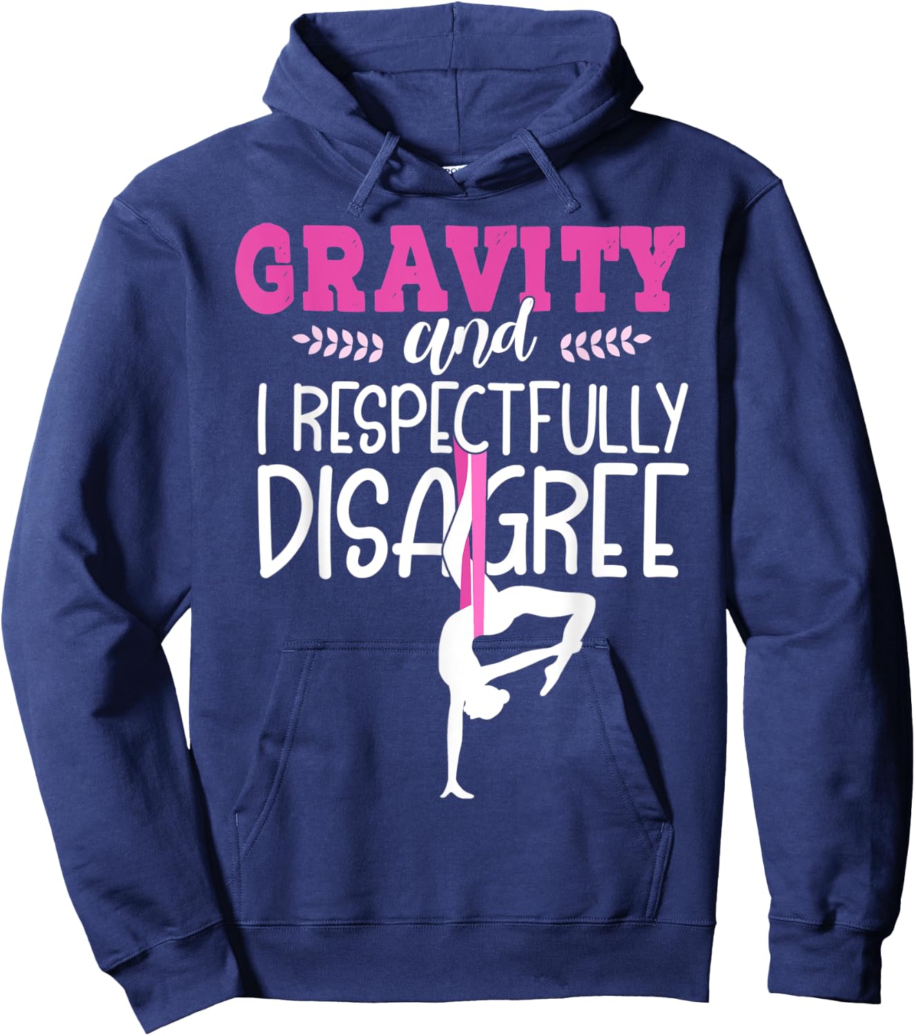 Aerial Yoga Hammock Air Yoga Shirt Funny Aerial Yoga Hoodie - Hoodie | Navy