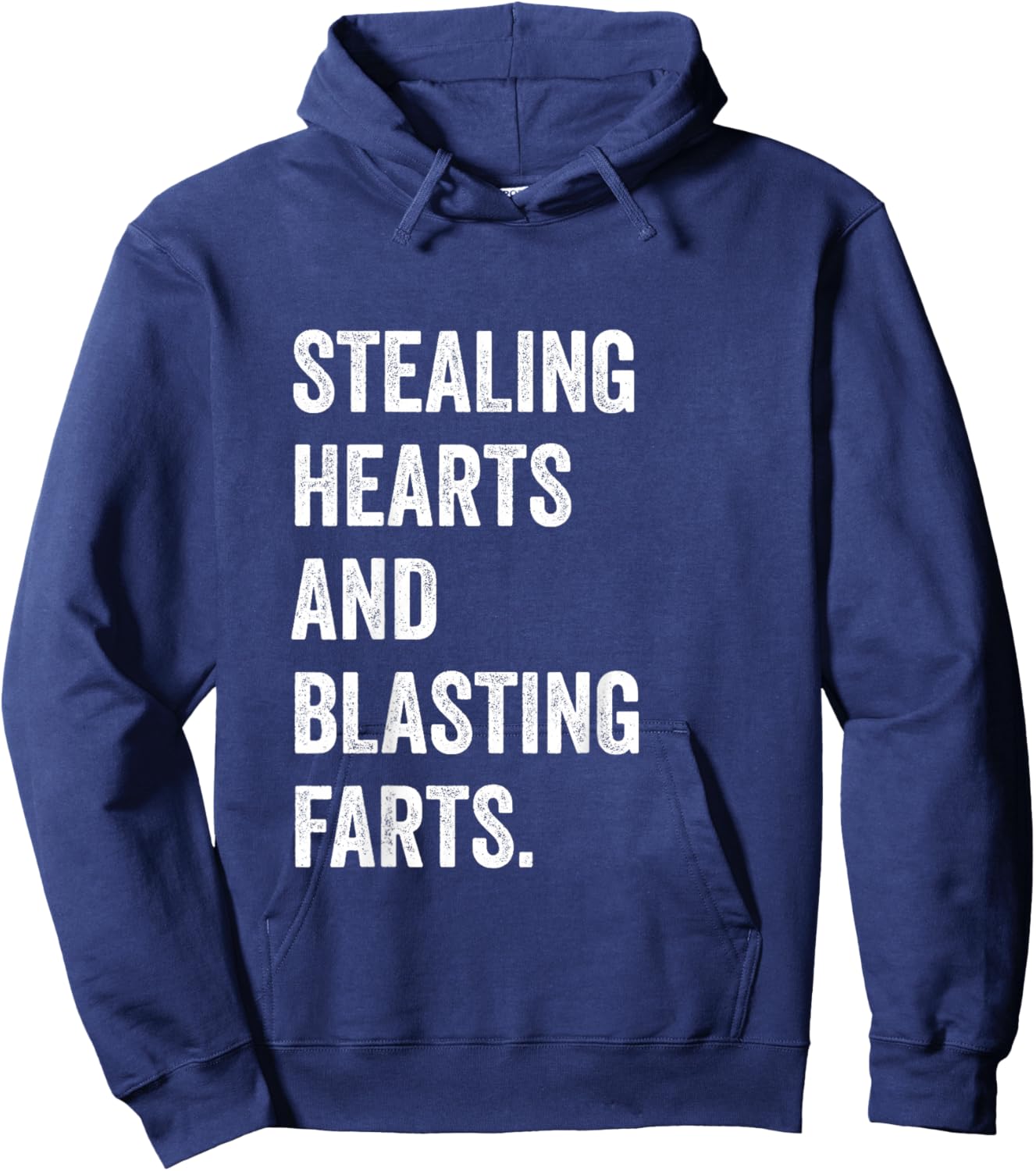 Stealing Hearts And Blasting Farts Hoodie - Hoodie | Navy