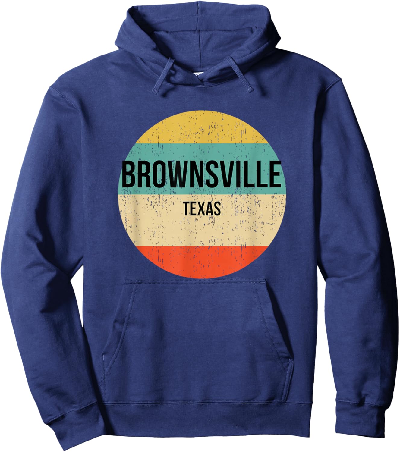 Brownsville Texas Shirt | Brownsville Hoodie - Hoodie | Navy