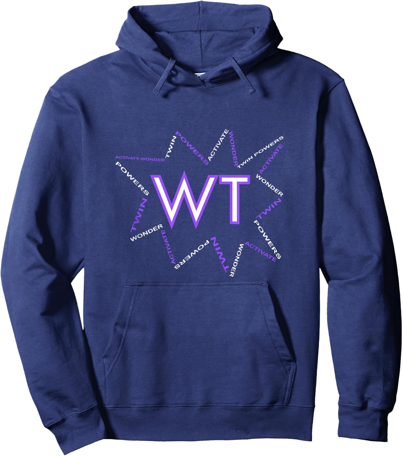Wonder Twin Powers Activate for Identical, Fraternal Twins Hoodie - Hoodie | Navy