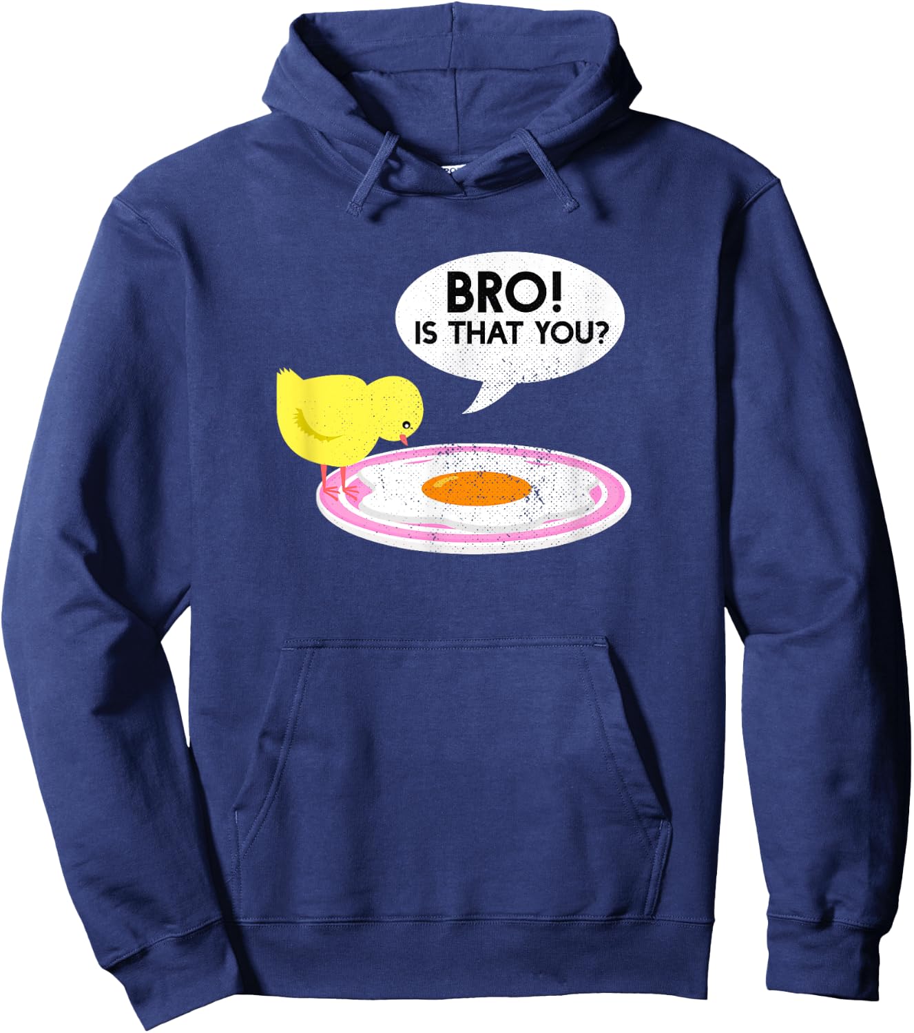 Bro Is That You Funny Chicken And Egg Farmer Poultry Hoodie - Hoodie | Navy