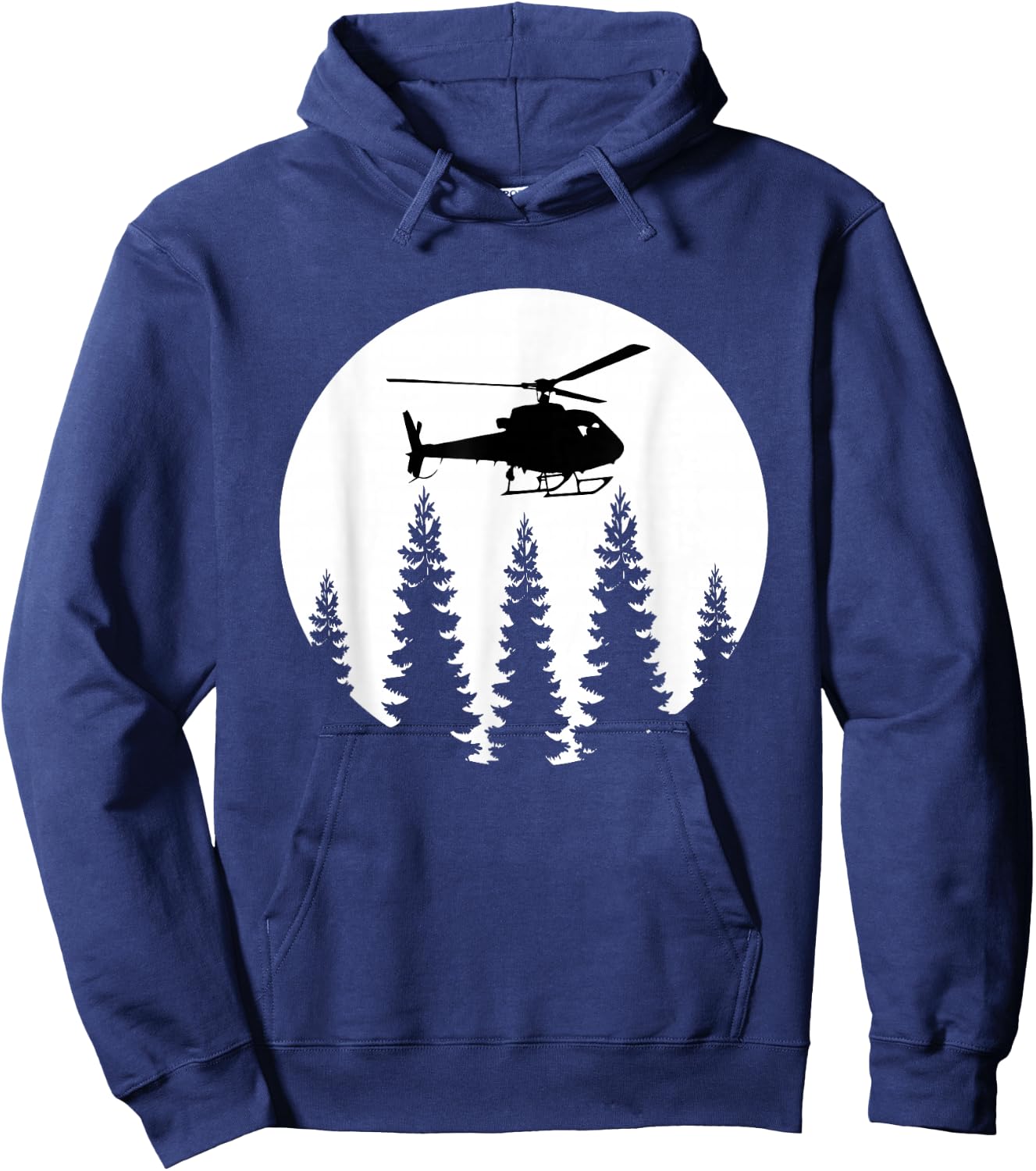 Great Helicopter Pilot Retro Gift Men Hoodie - Hoodie | Navy