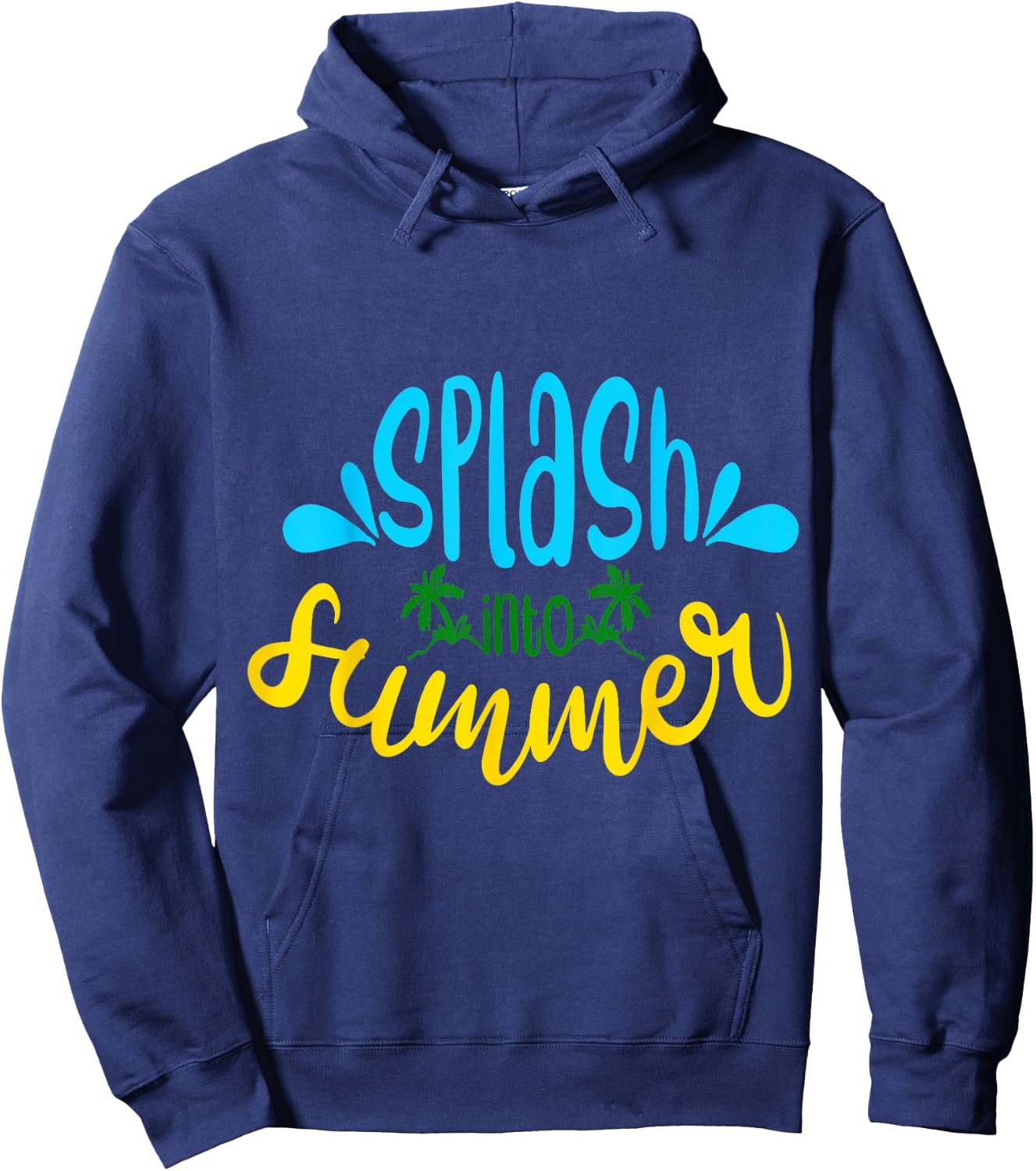 Splash into Summer Hoodie - Hoodie | Navy
